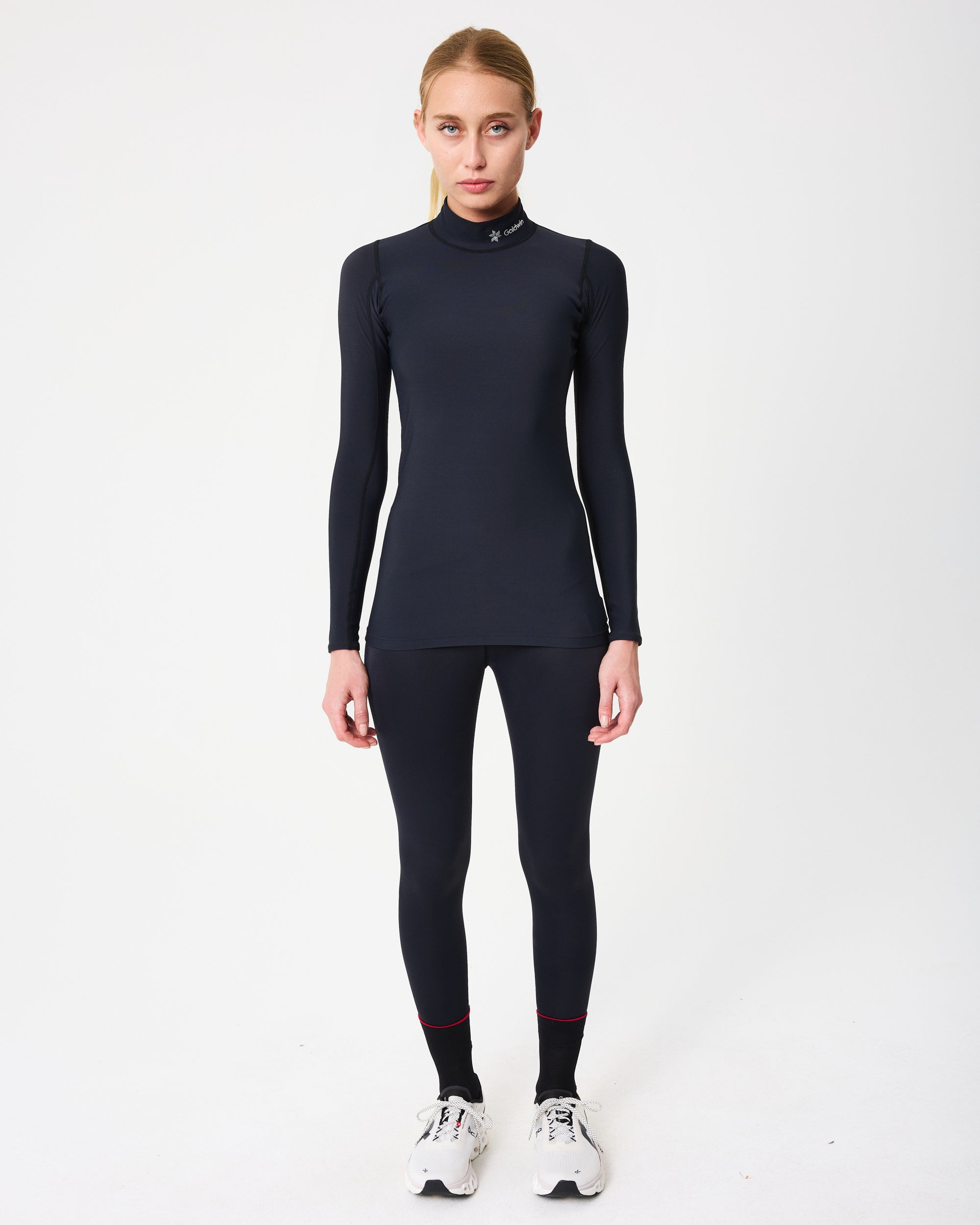 WOMENS KODENSHI WARM HIGH NECK LONG SLEEVE TOP