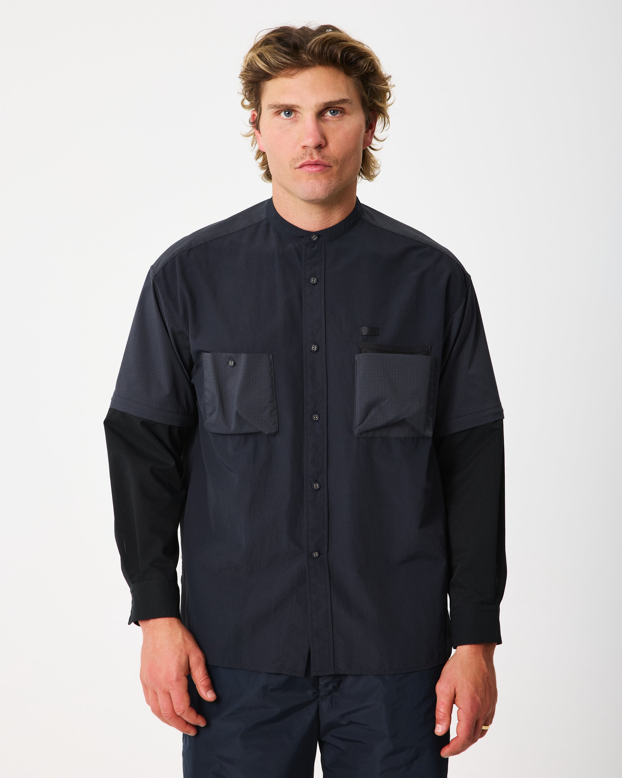 MENS RIPSTOP ZIP OFF SHIRT