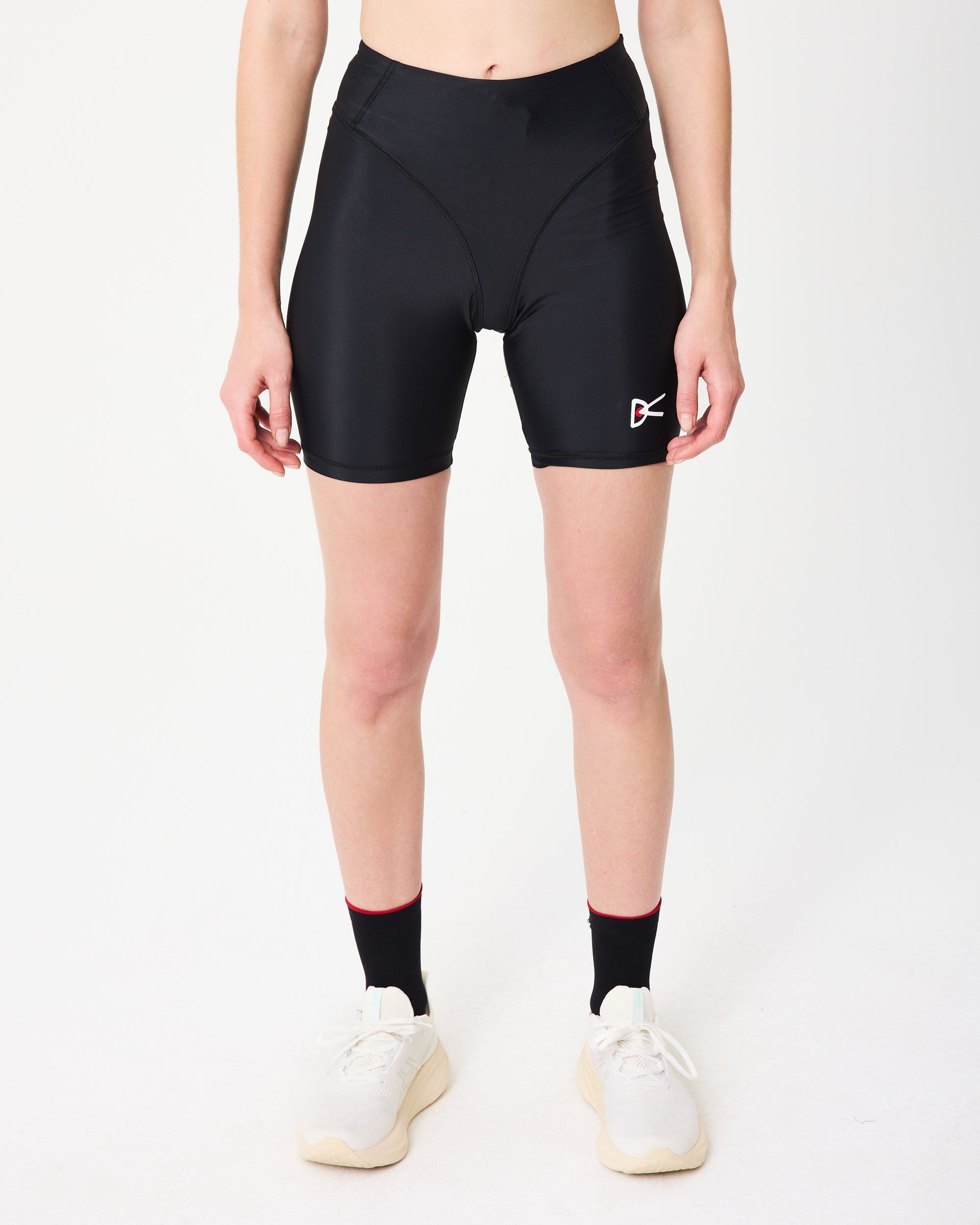 Womens 7in Pocketed Half Tights