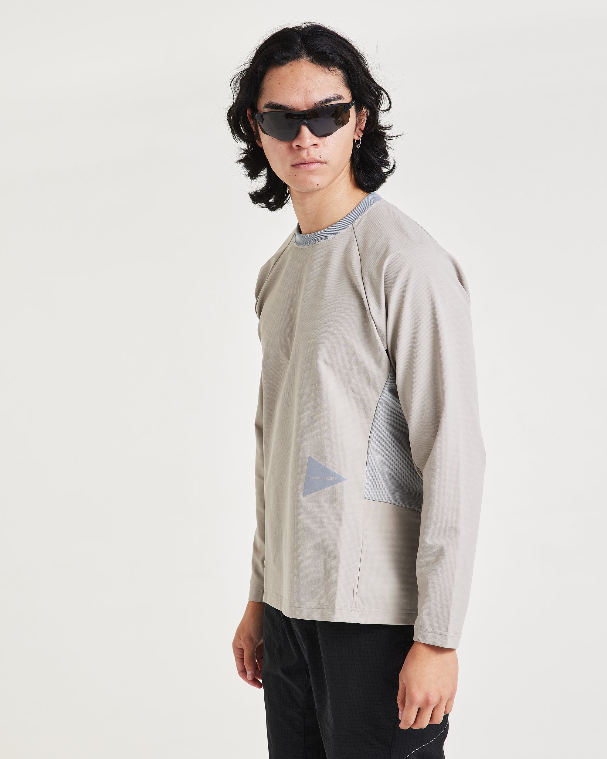 Mens Long Sleeve Hybrid Base Layer