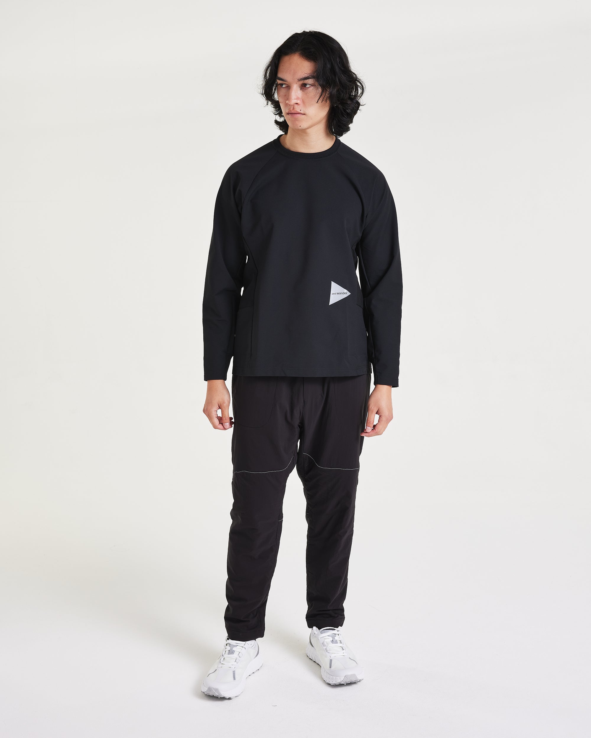 Mens Long Sleeve Hybrid Base Layer