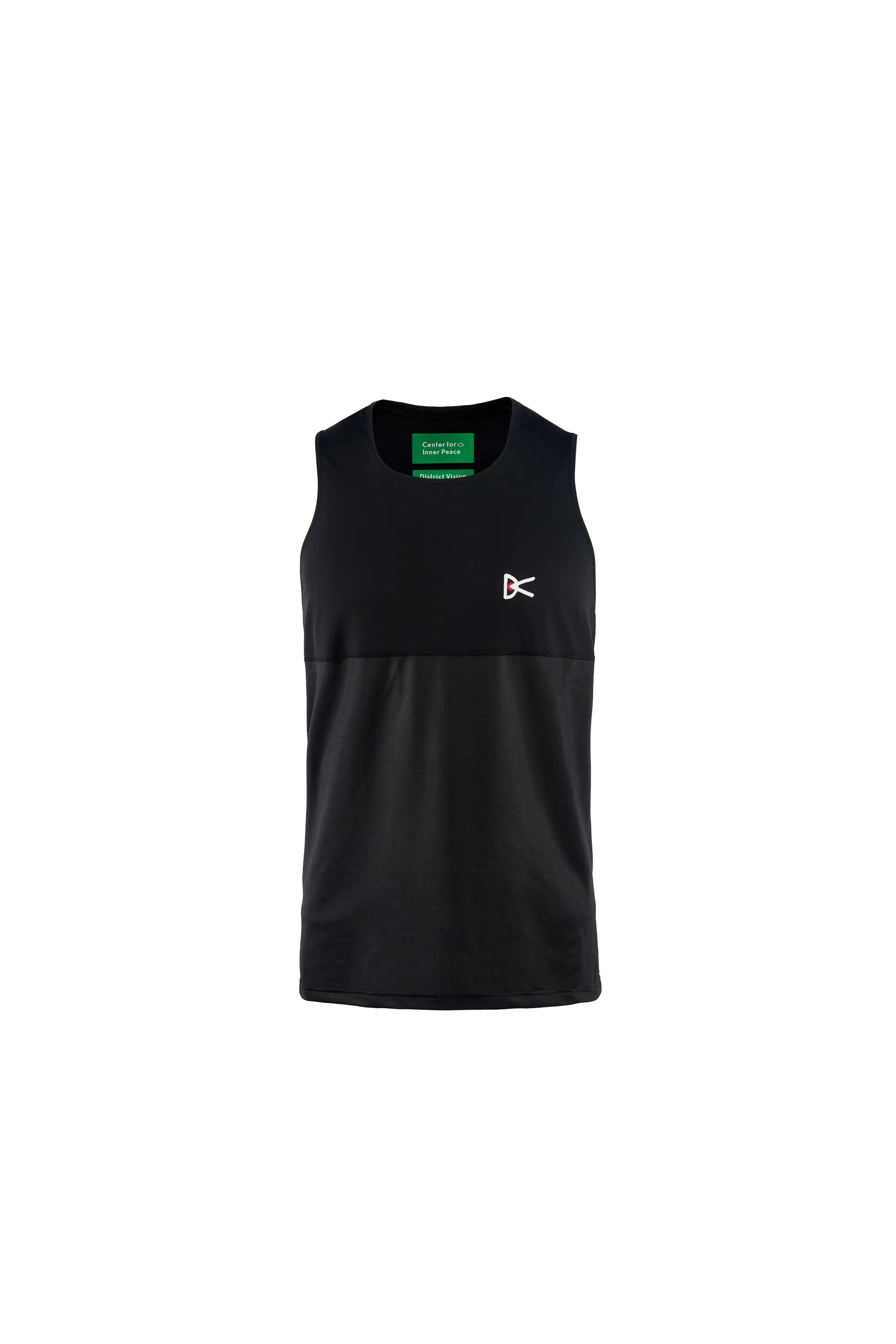 Mens Paneled Mesh Singlet