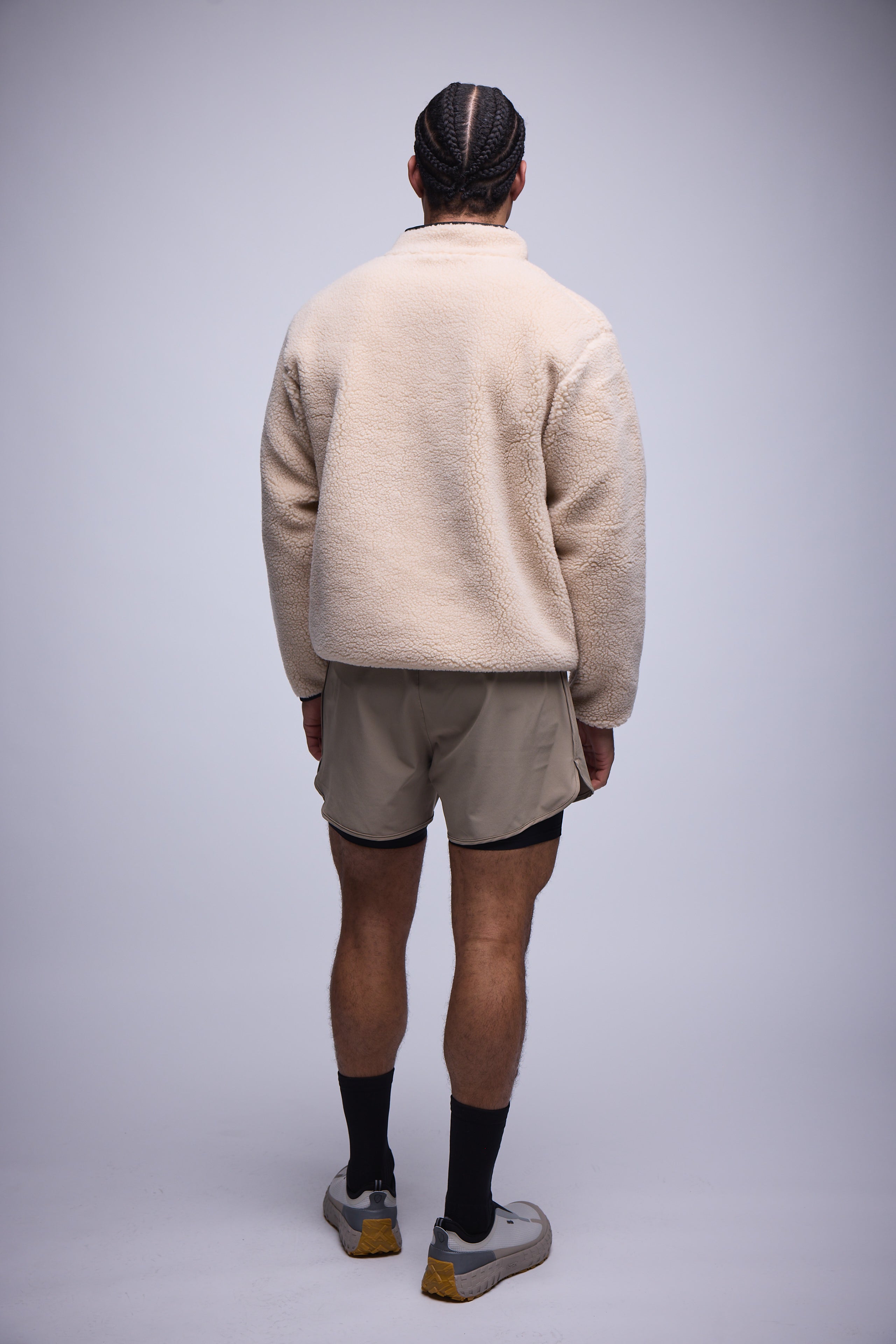 MENS HEAVYWEIGHT HALF ZIP FLEECE