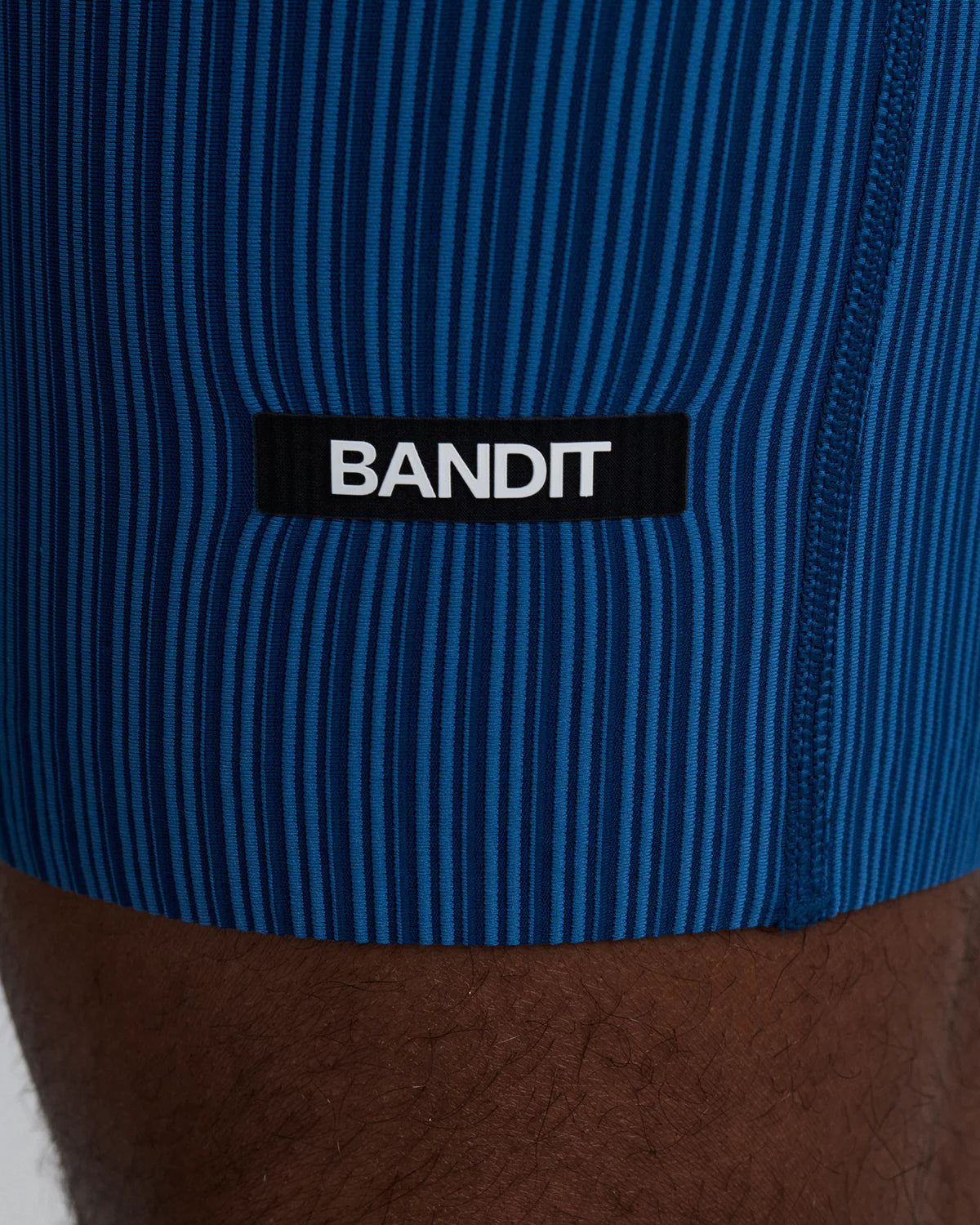 Mens Striped Cadence™ 7 Pocket Lined Half Tights