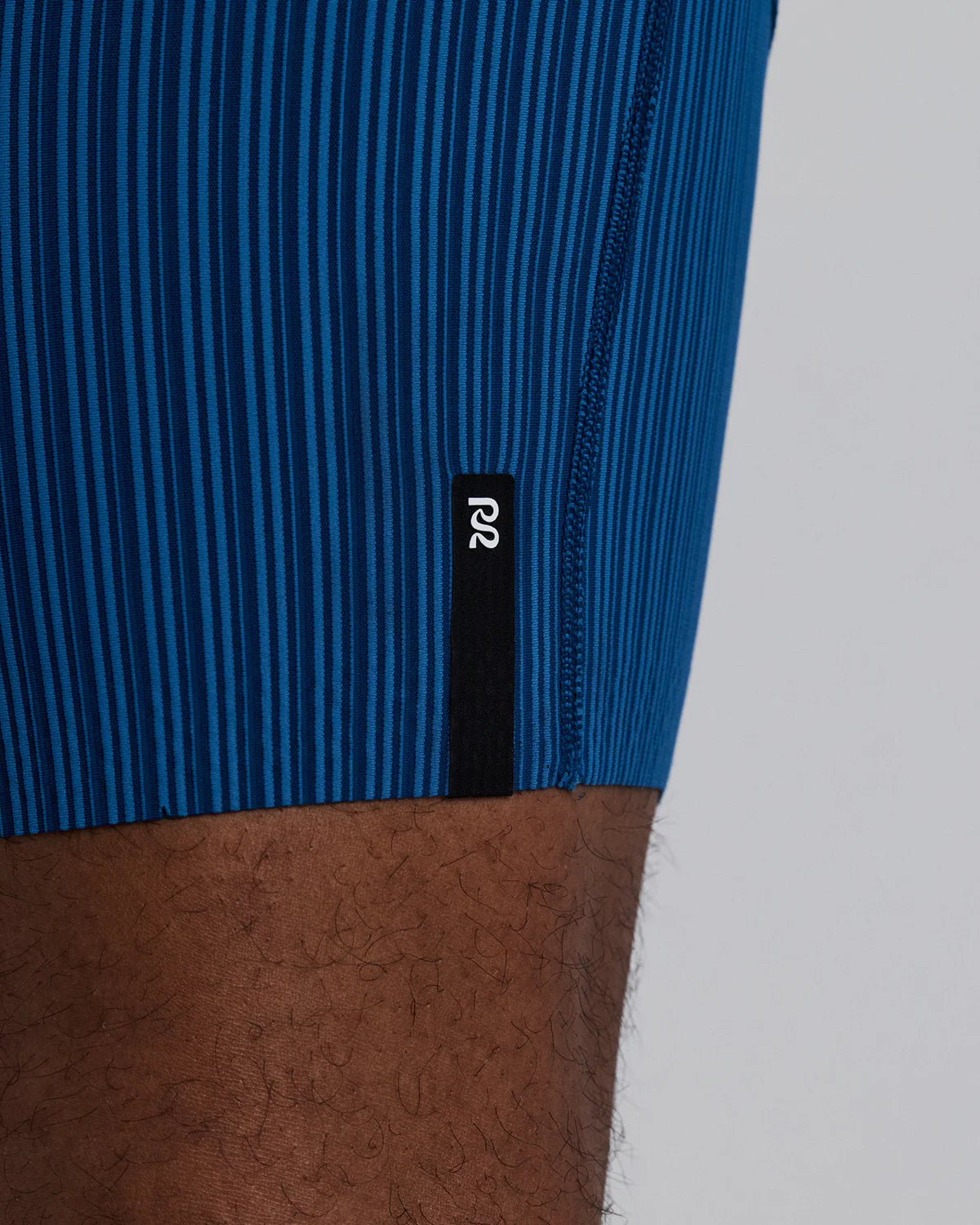 Mens Striped Cadence™ 7 Pocket Lined Half Tights
