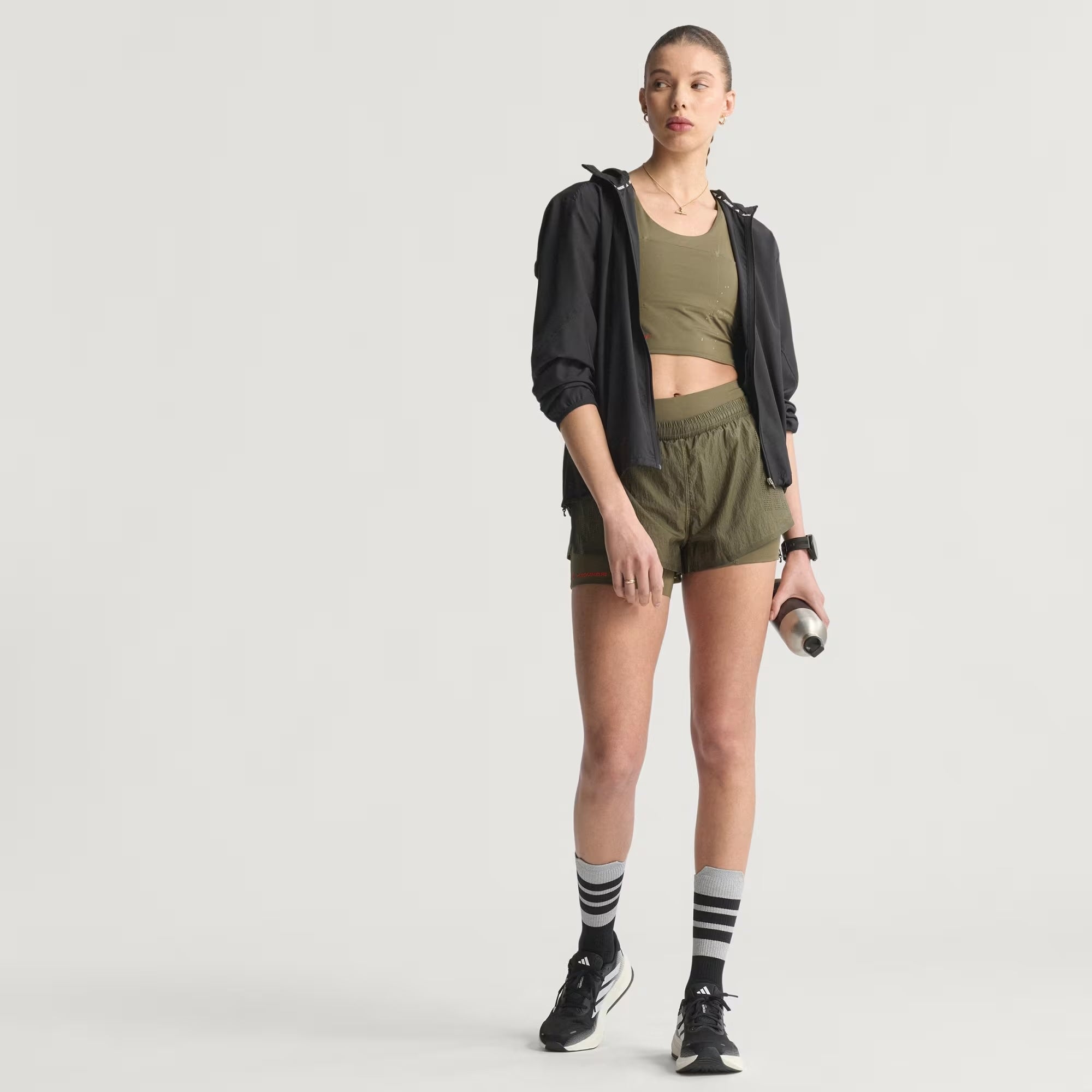 Womens H.Koumori Running 2-In-1 Shorts