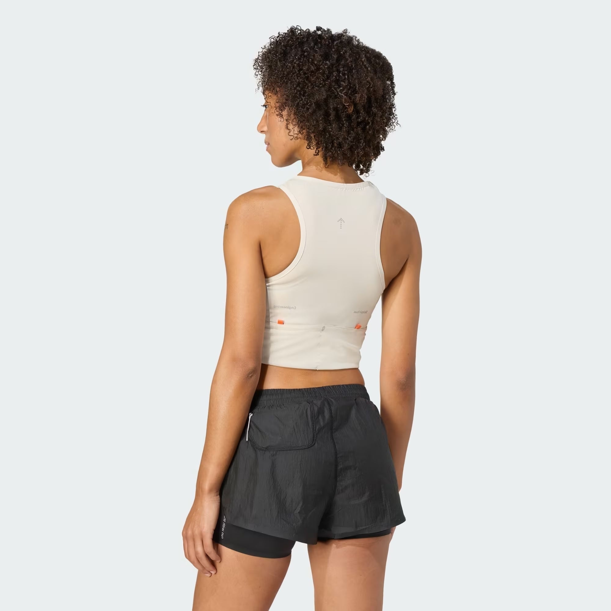 H.Koumori Running Crop Top