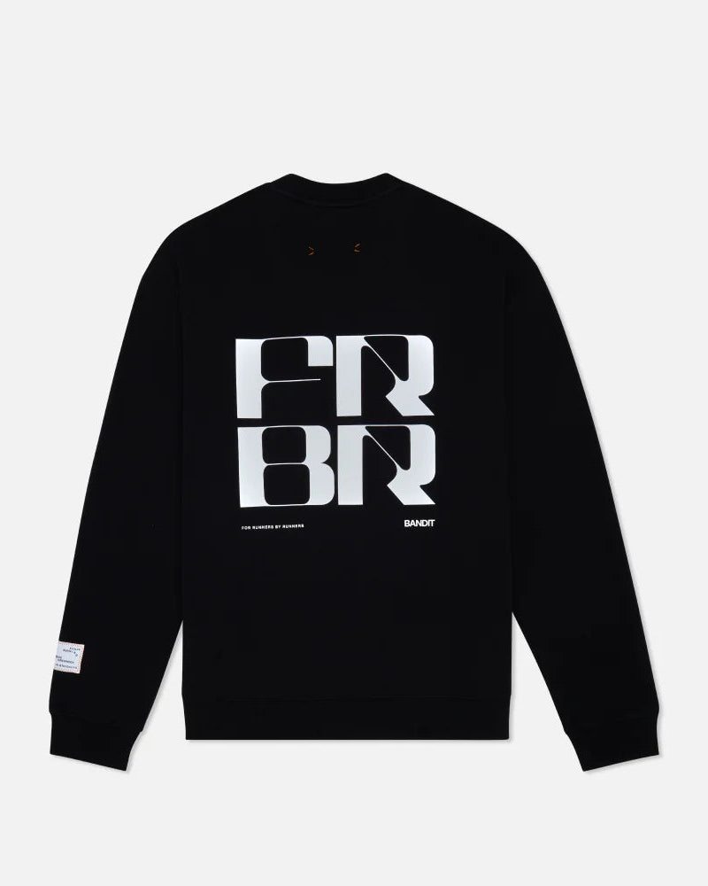 Classic Crewneck Sweatshirt  Abstract Grid - Unisex