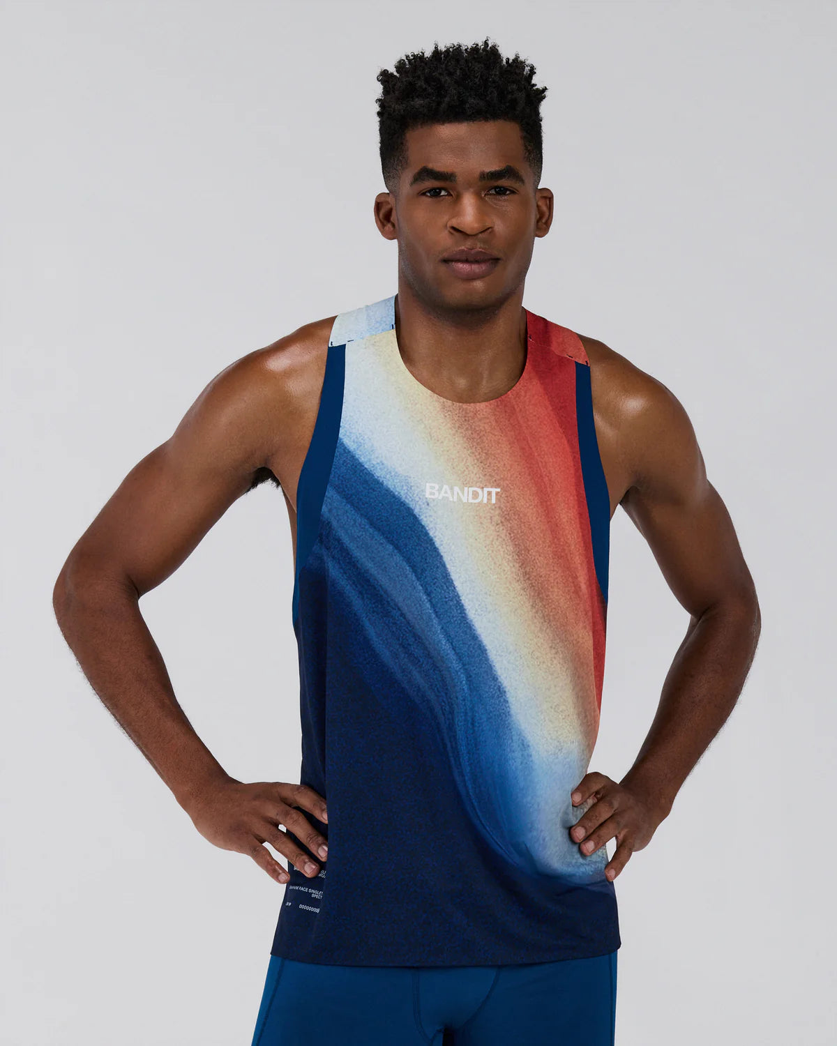Mens Specter™ Race Singlet - Thermal Field