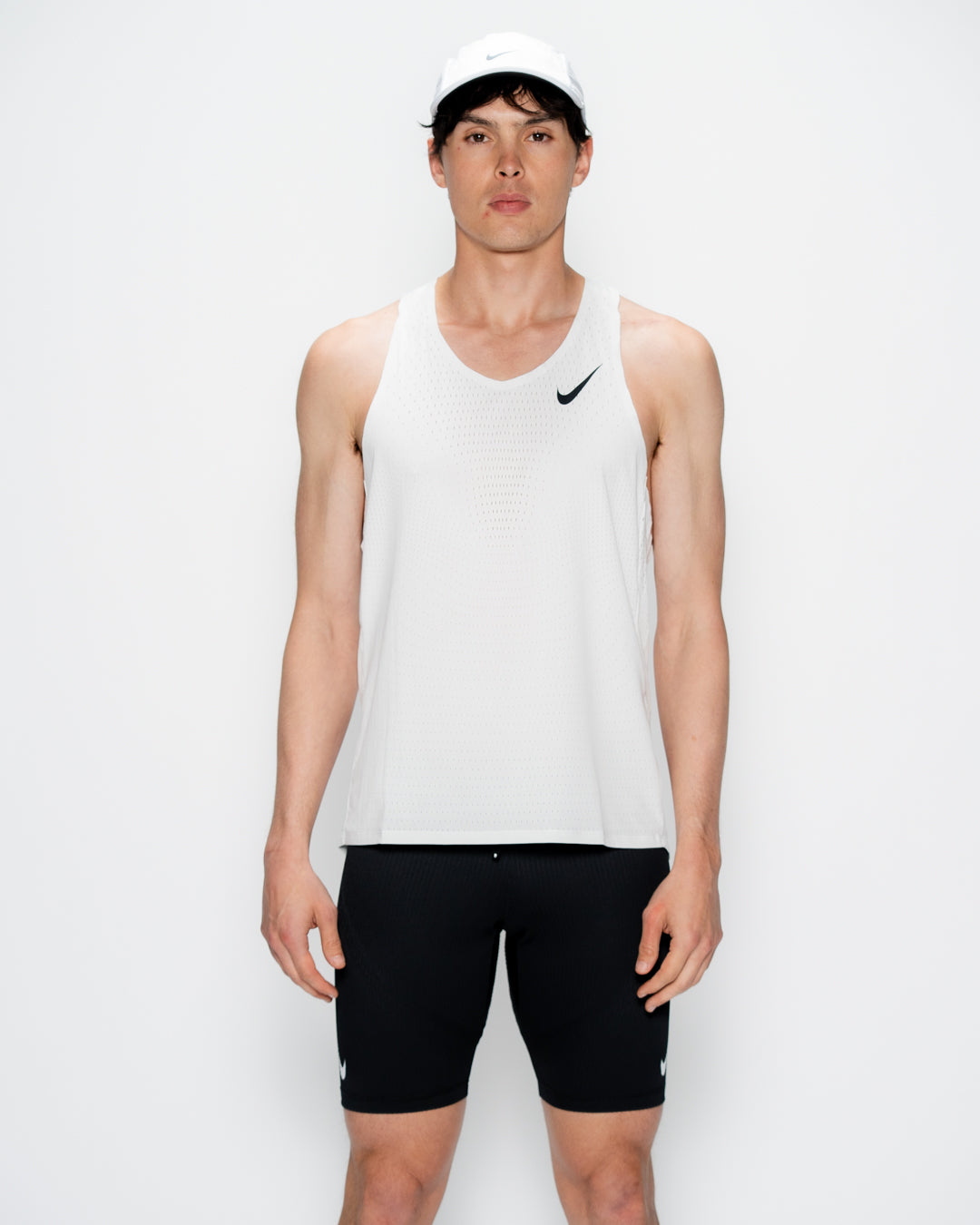 Mens Ribbed AeroSwift Half Tight