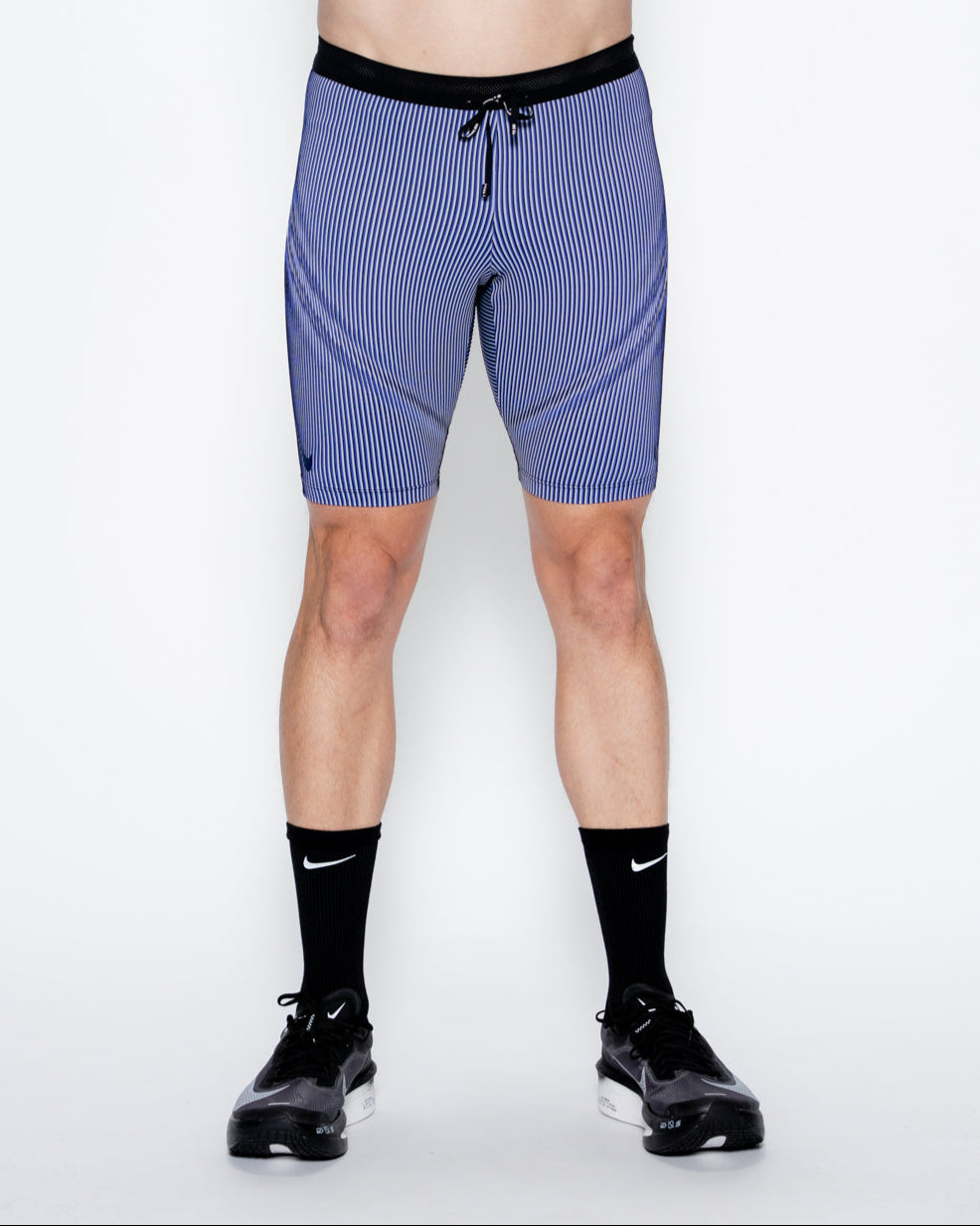 Mens Ribbed AeroSwift Half Tight