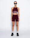 Womens Cadence Nova Crop - PORT