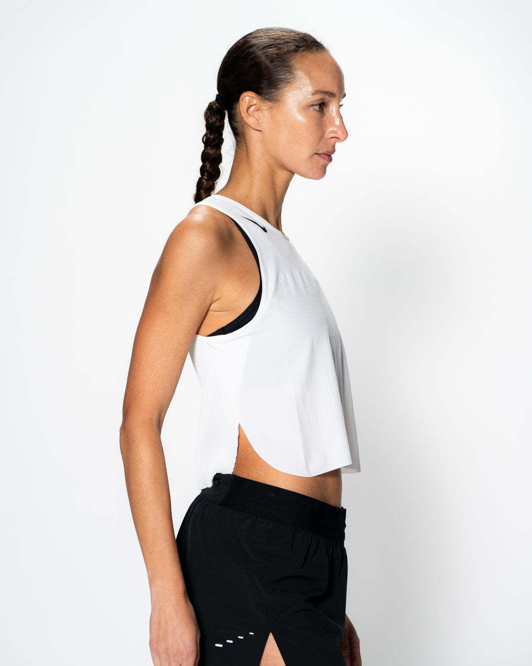 Womens AeroSwift Cropped Tank Top