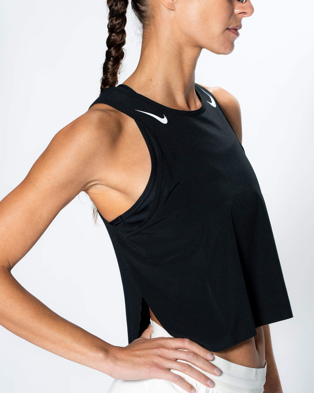 Womens AeroSwift Cropped Tank Top