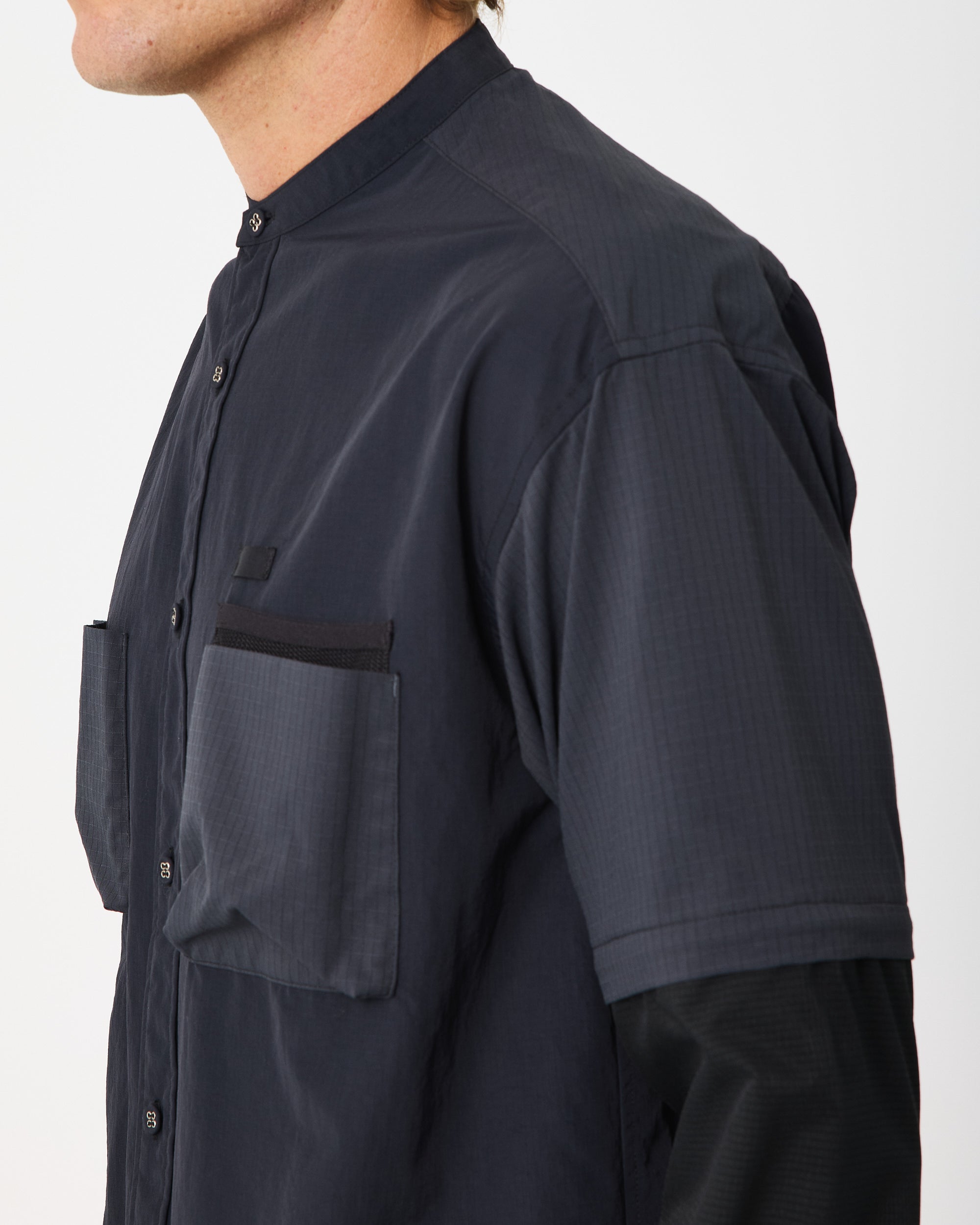 MENS RIPSTOP ZIP OFF SHIRT