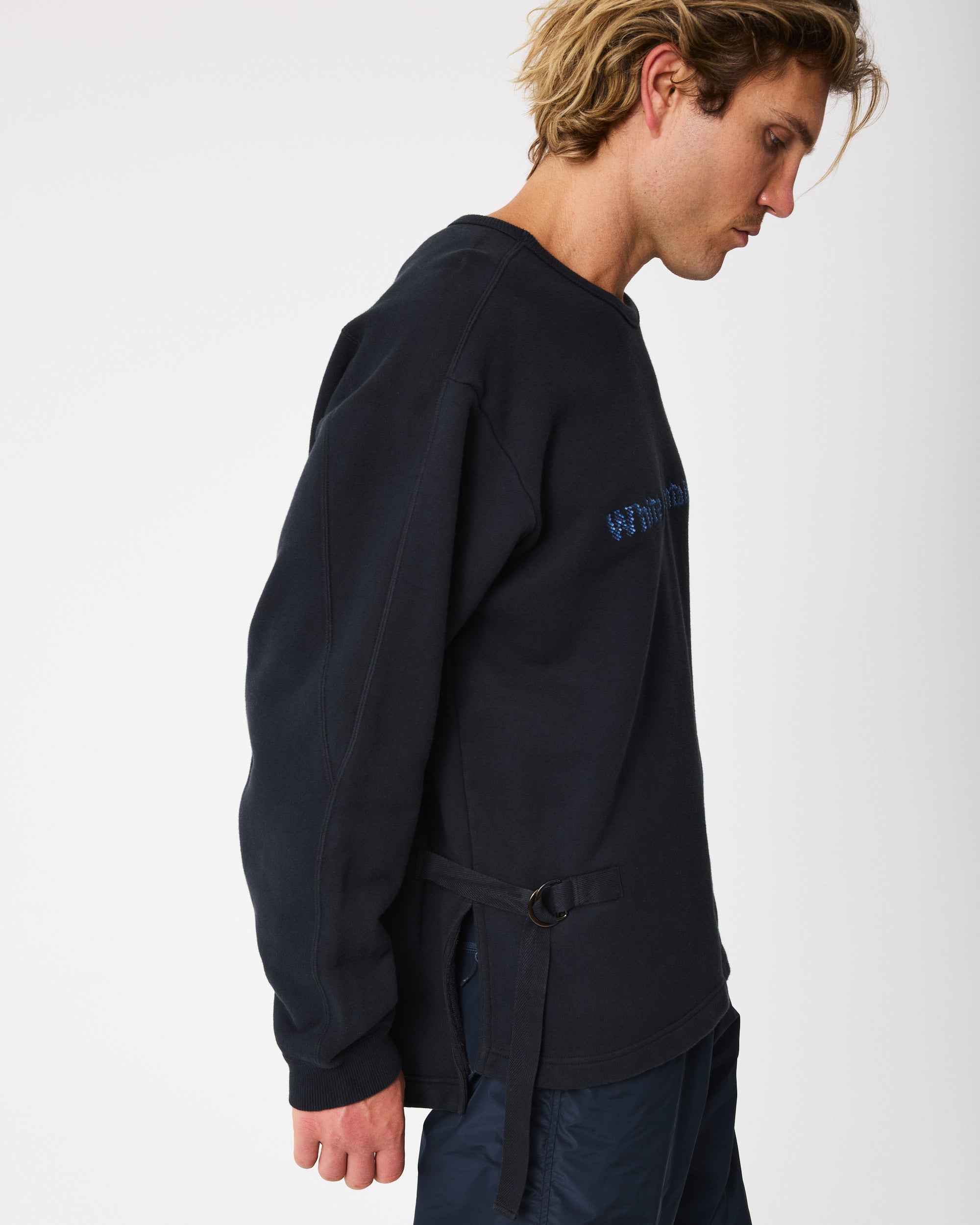 MENS GARMENT DYE PULLOVER