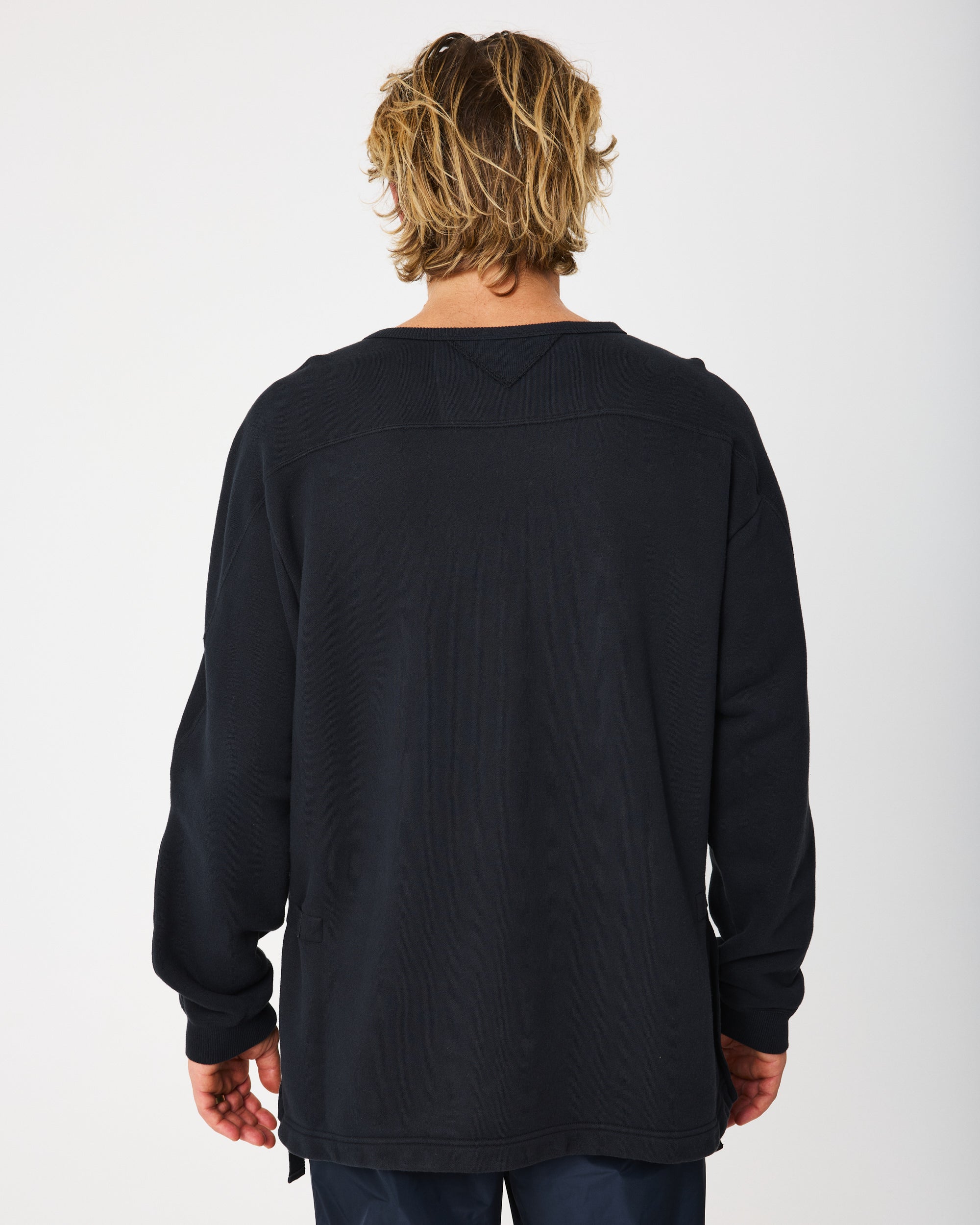 MENS GARMENT DYE PULLOVER