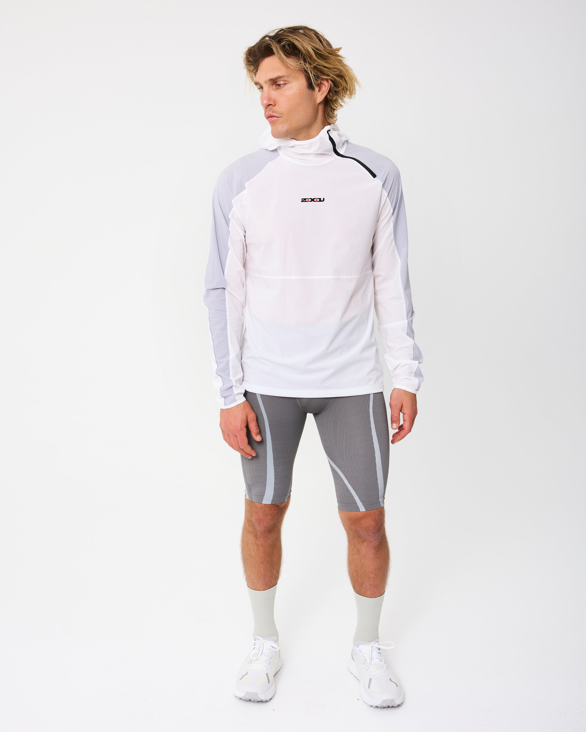 DV + 2XU Asymmetrical Hooded Desert Anorak