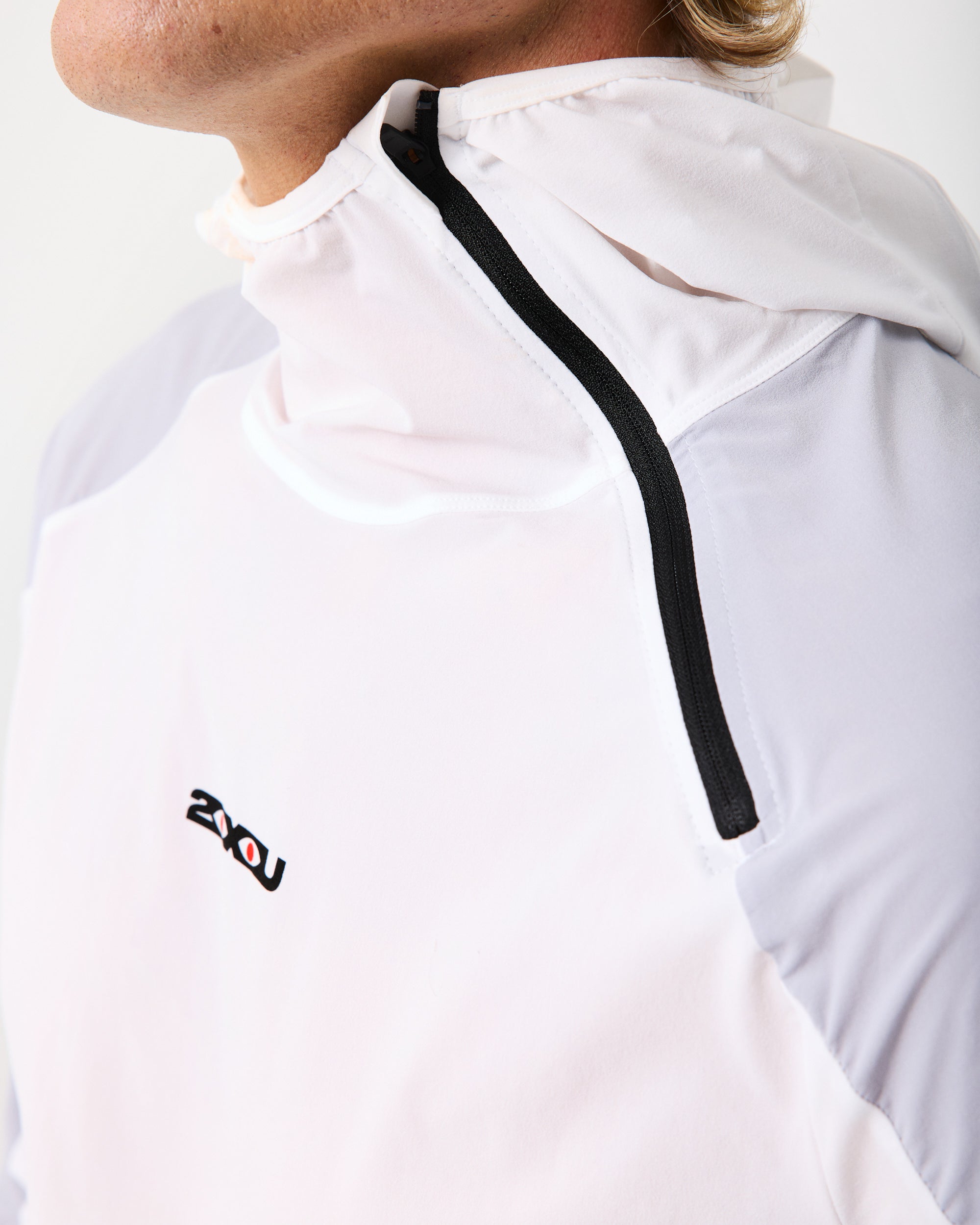 DV + 2XU Asymmetrical Hooded Desert Anorak