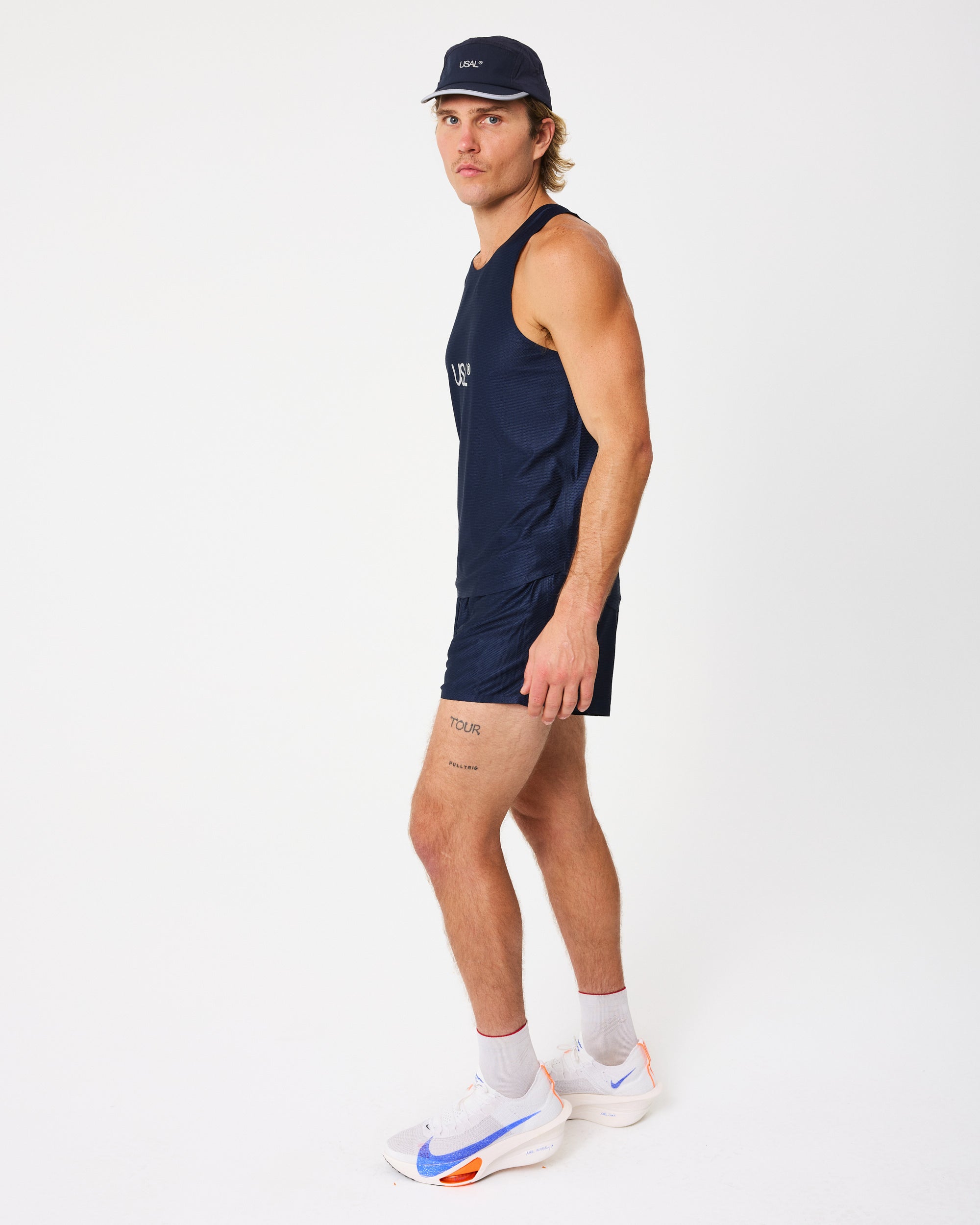 Miler X USAL Mens Running Singlet