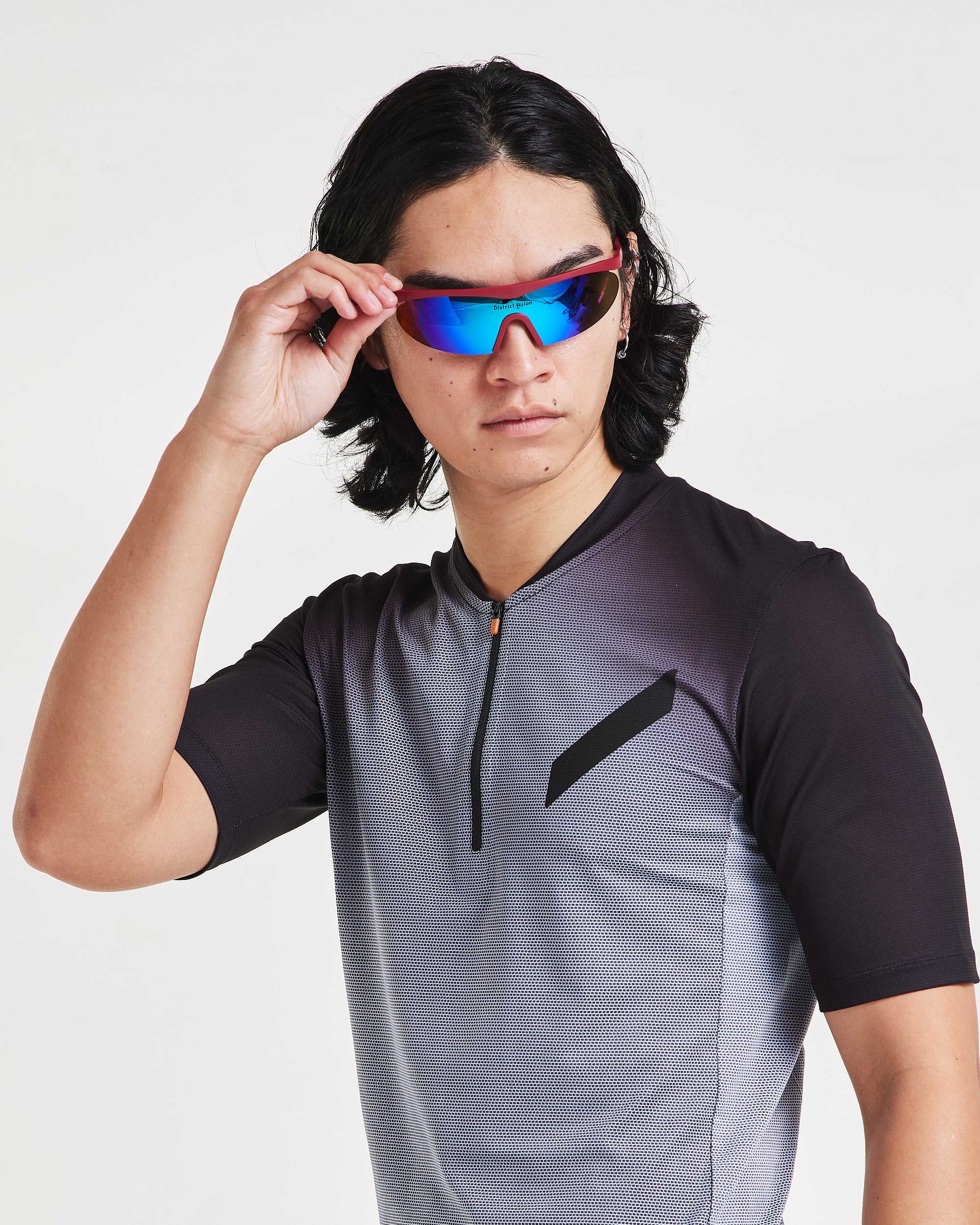 MENS HOT WEATHER ZIP TOP