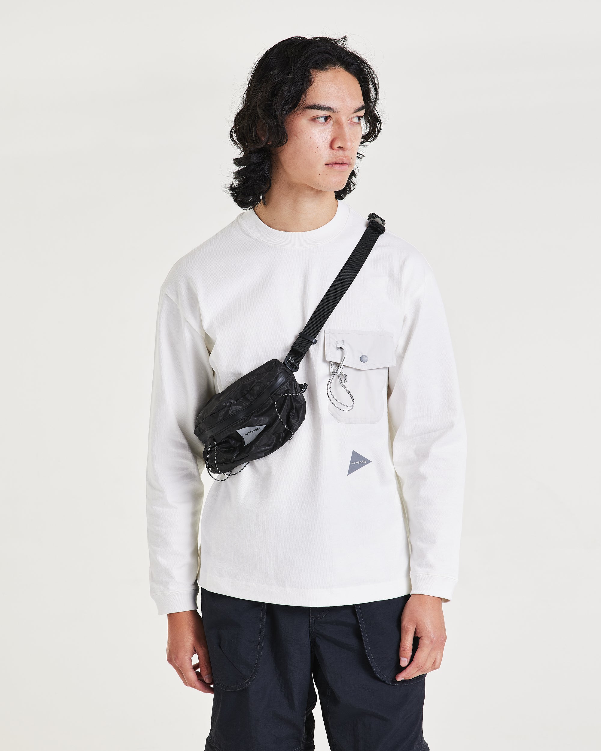 MENS HEAVY COTTON POCKET LS T