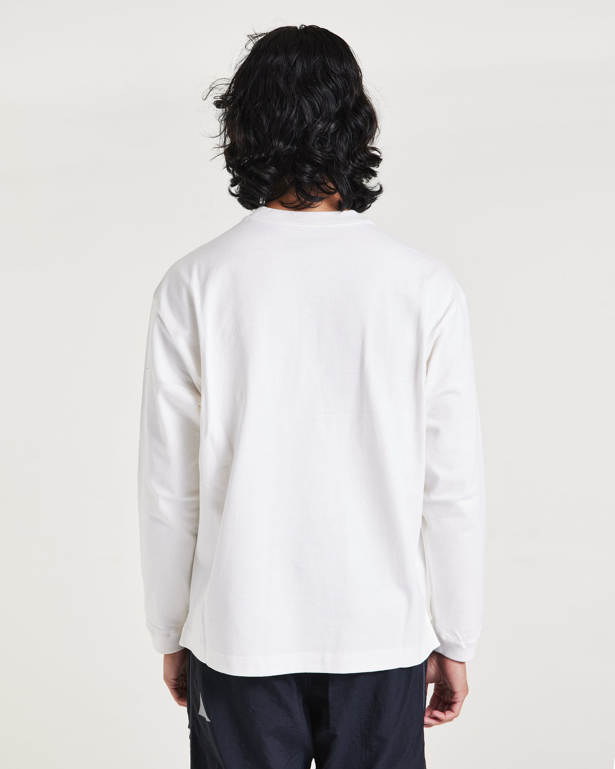 MENS HEAVY COTTON POCKET LS T