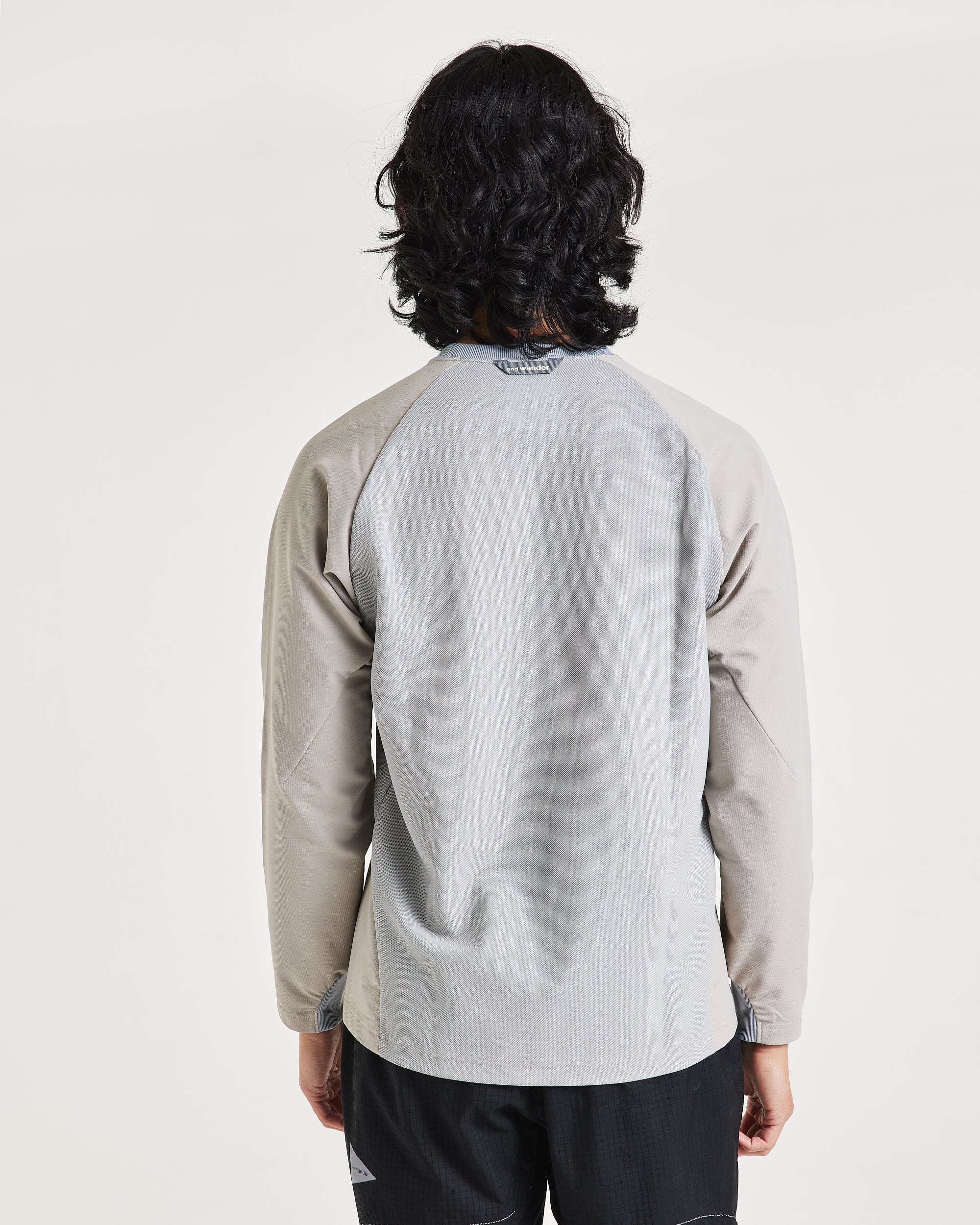 Mens Long Sleeve Hybrid Base Layer