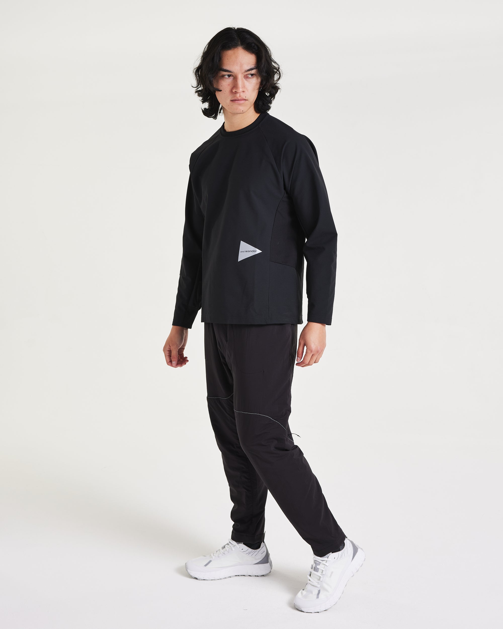 Mens Long Sleeve Hybrid Base Layer