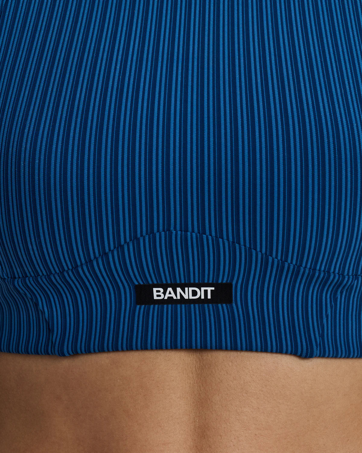 Womens Striped Cadence™ Longline Bra