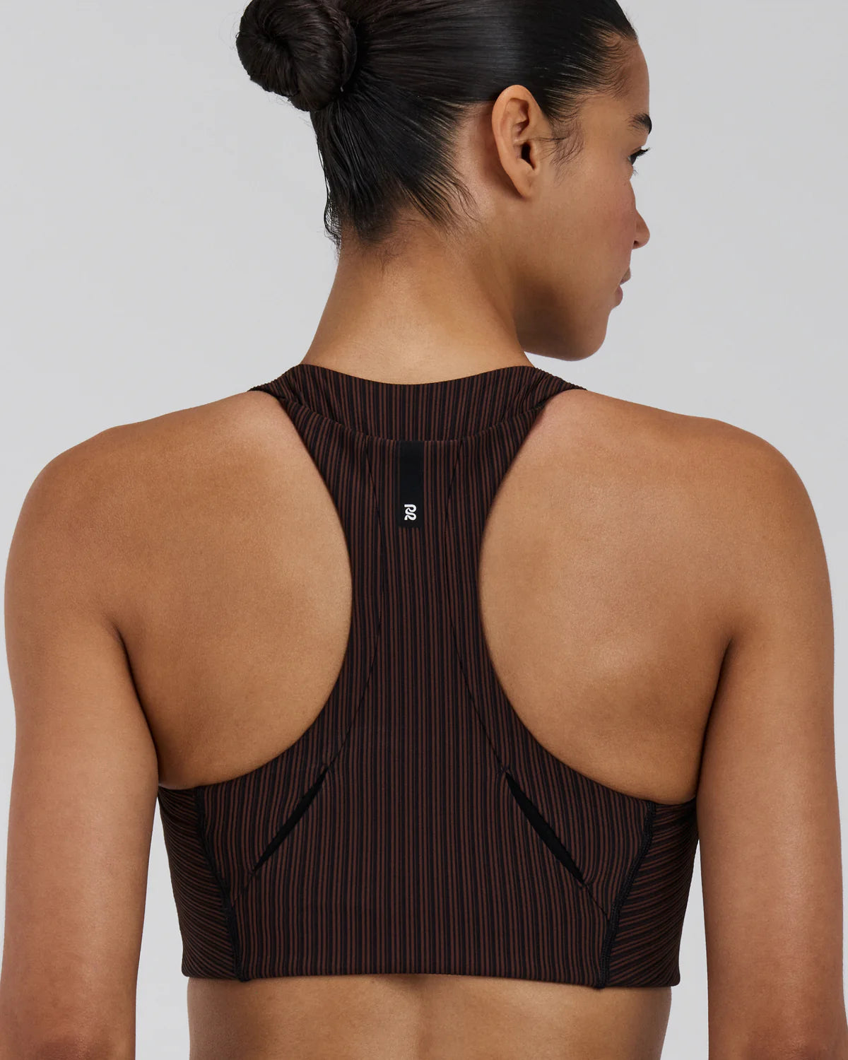 Womens Striped Cadence™ Longline Bra