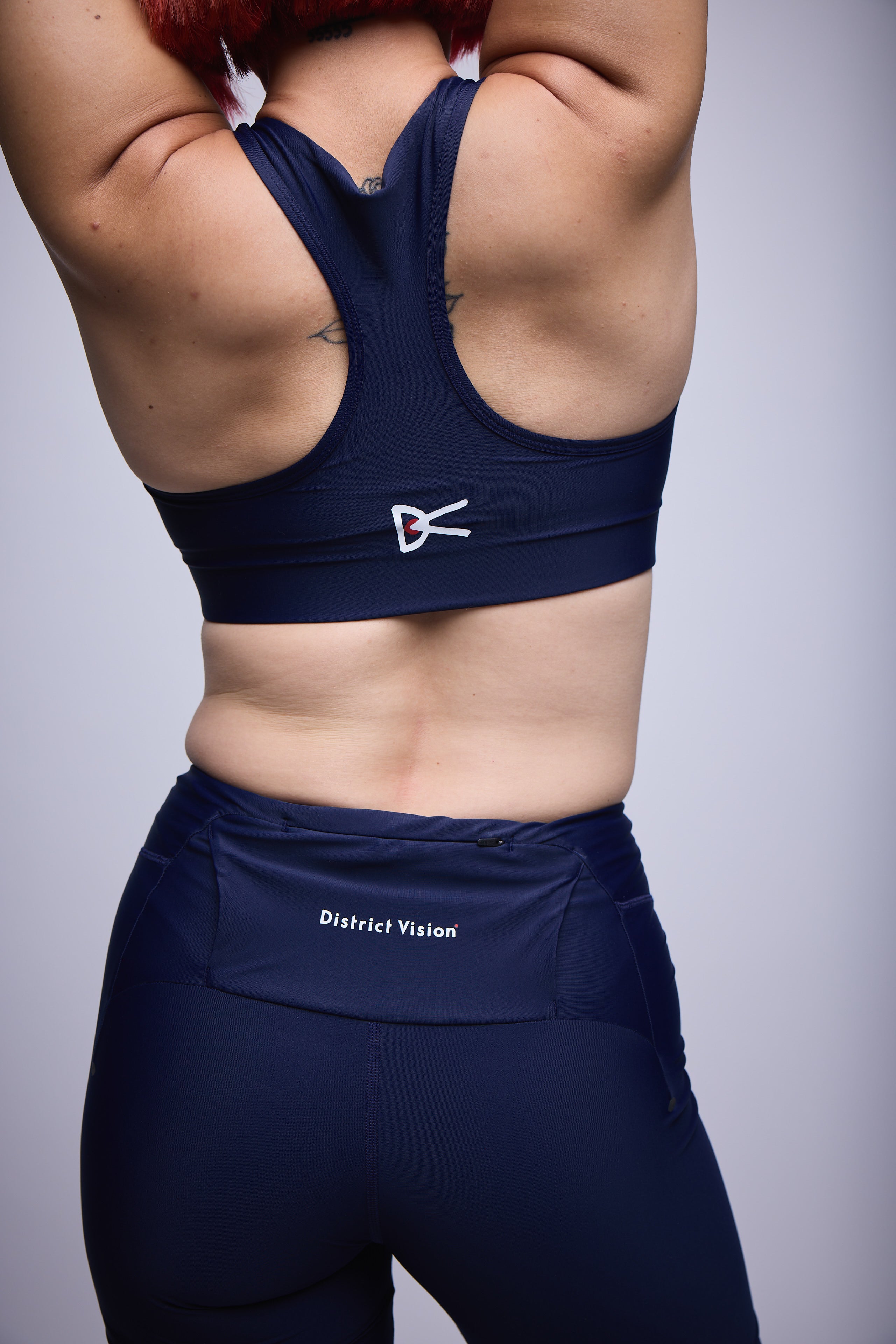 WOMENS 7" POCKETED HALF TIGHTS