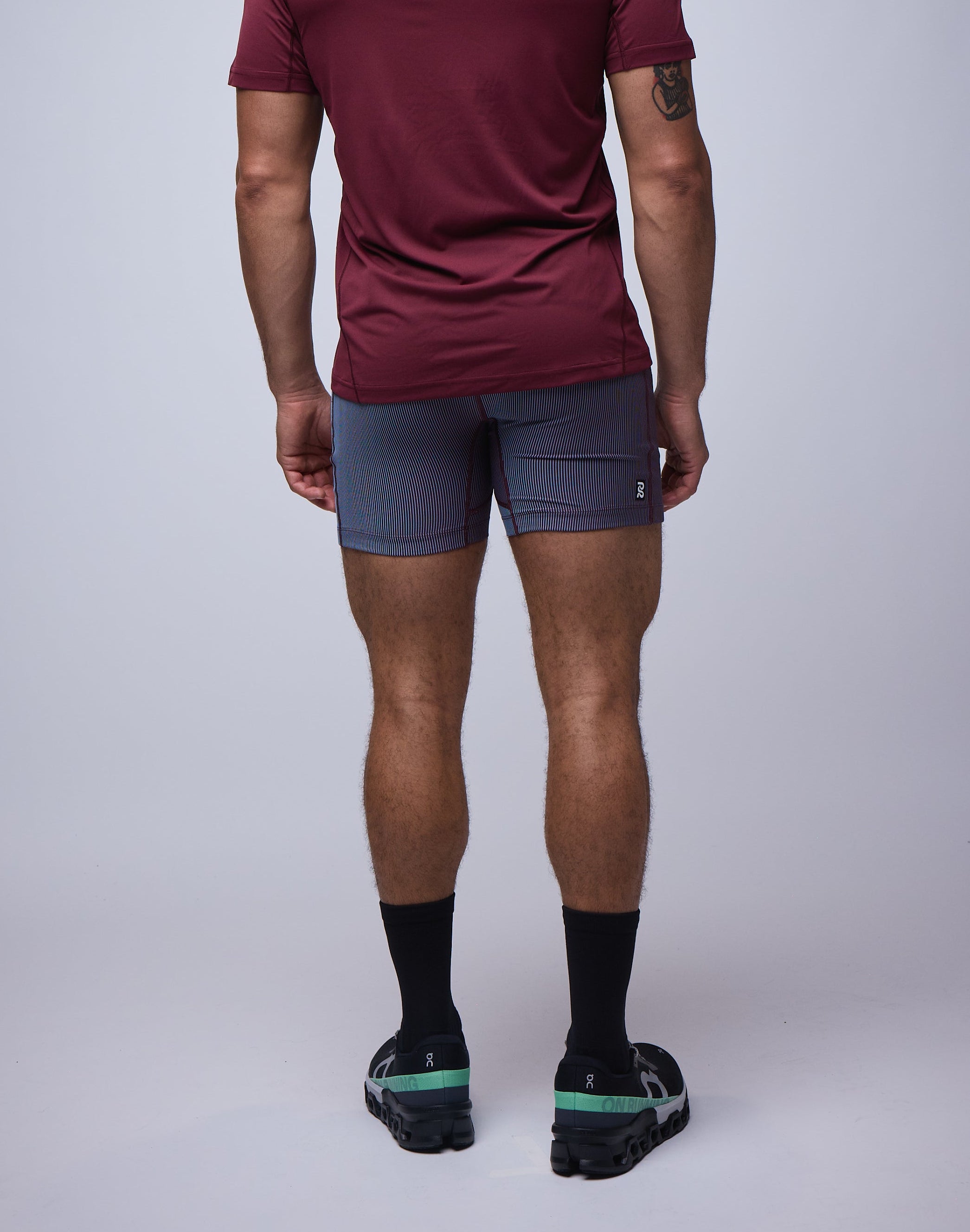 MENS STRIPED CADENCE™ 7 POCKET QUARTER TIGHTS