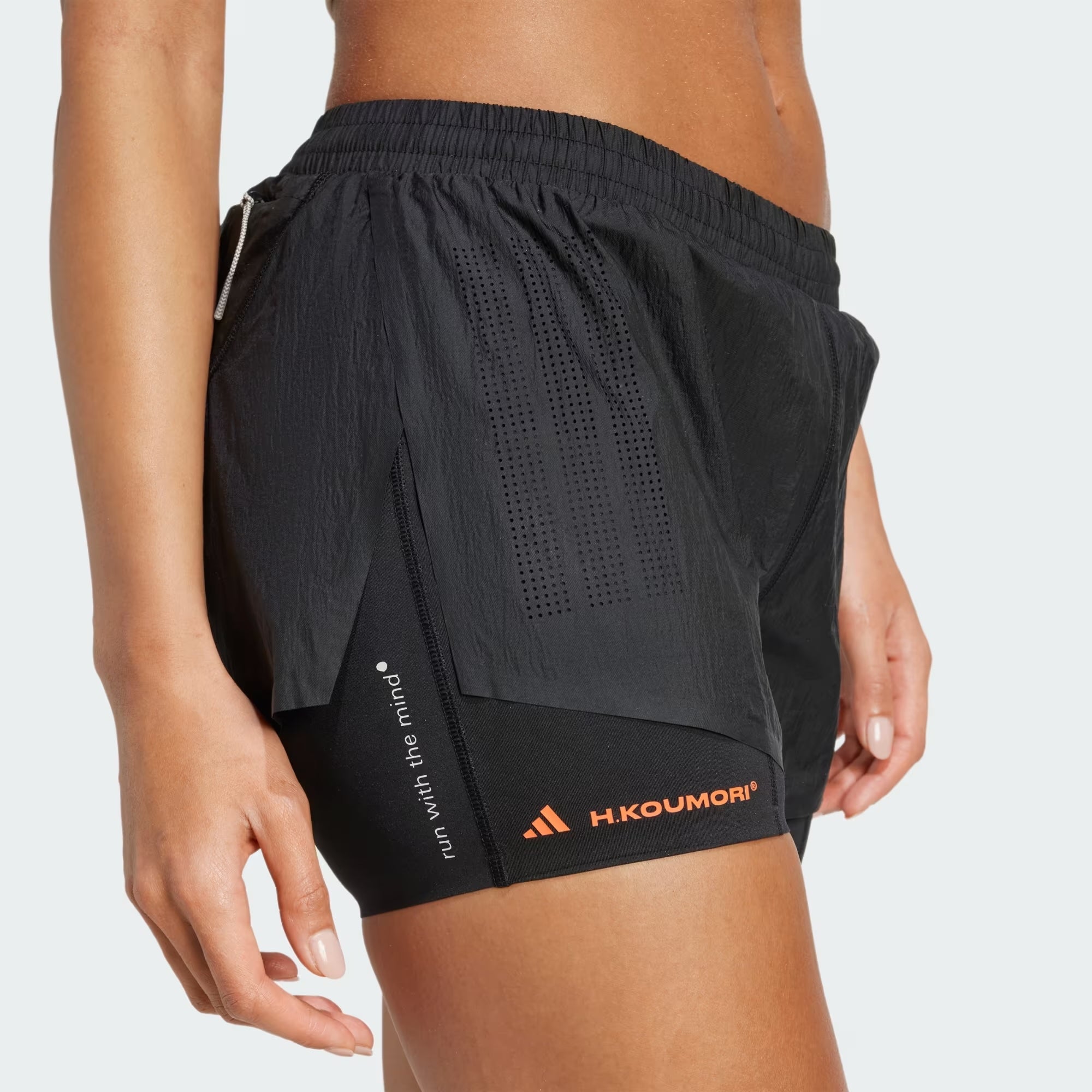 Womens H.Koumori Running 2-In-1 Shorts