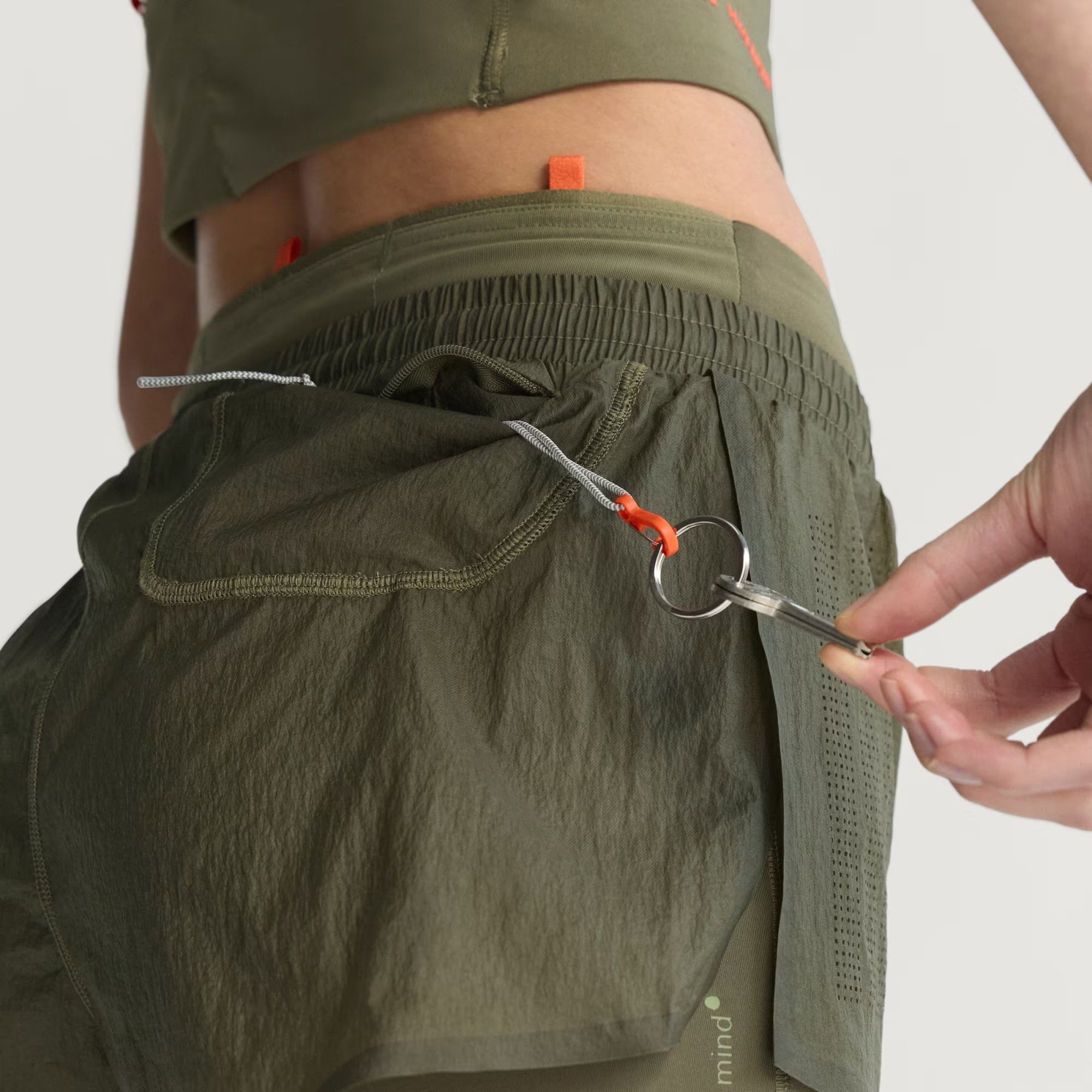 Womens H.Koumori Running 2-In-1 Shorts