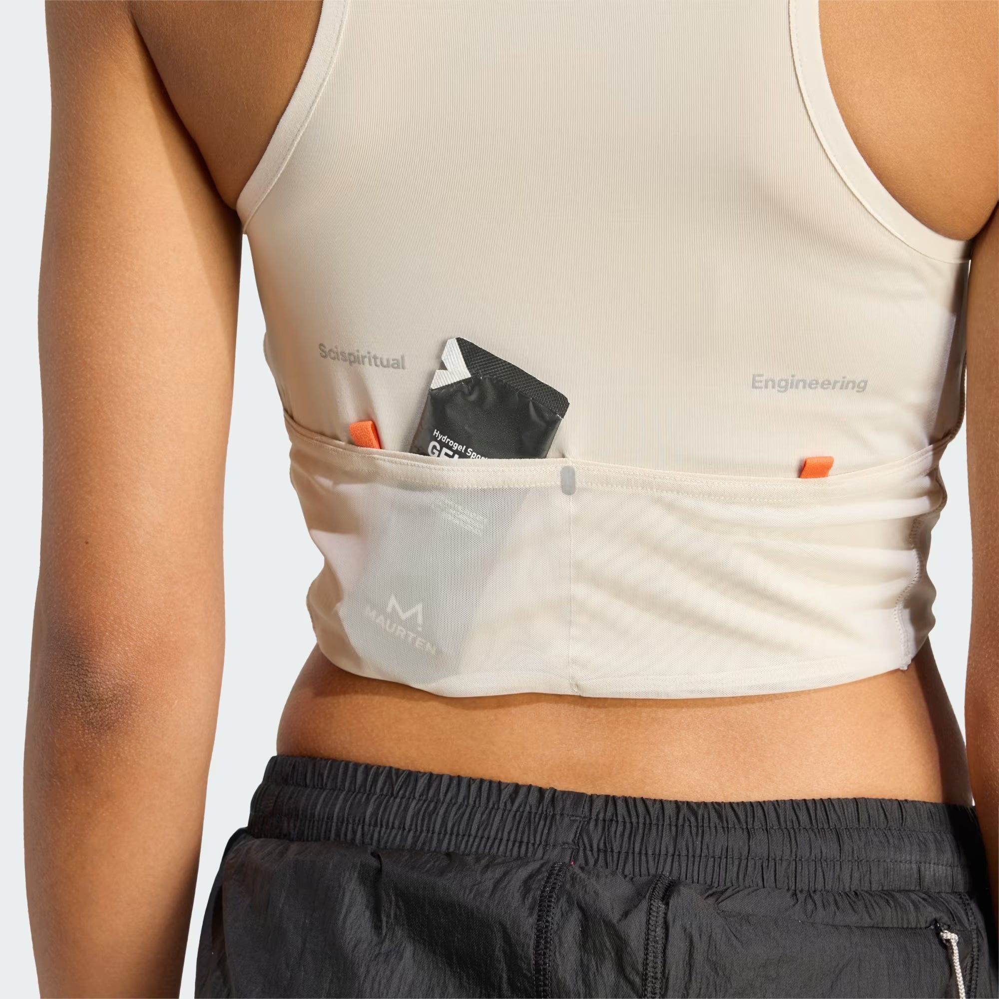 H.Koumori Running Crop Top