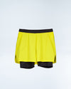 Mens Pace Trail Shorts - BE THE LIGHT GREEN