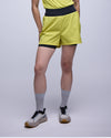 Womens Pace Trail Shorts - BE THE LIGHT GREEN