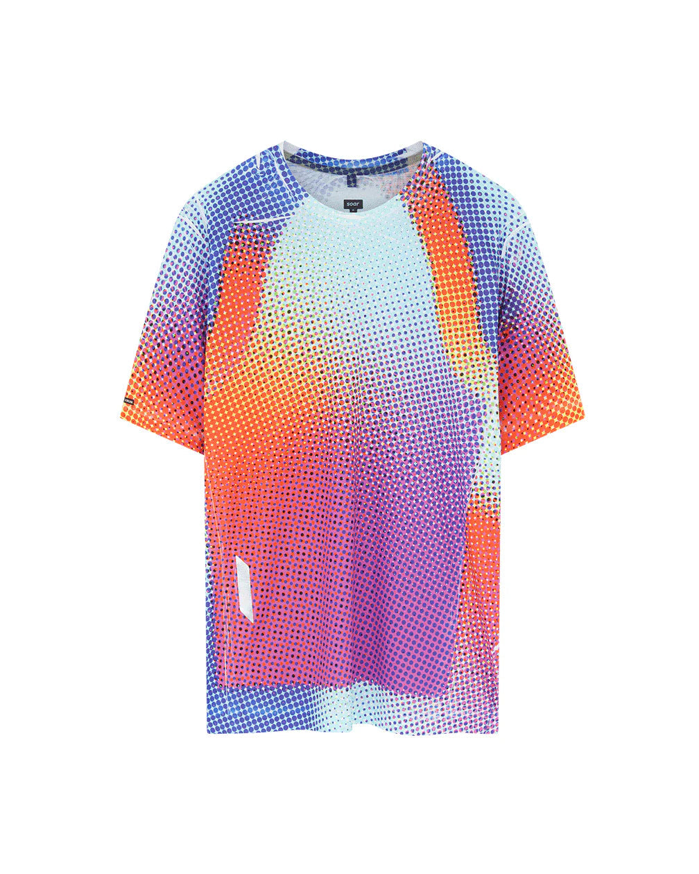 Mens Printed Tech T