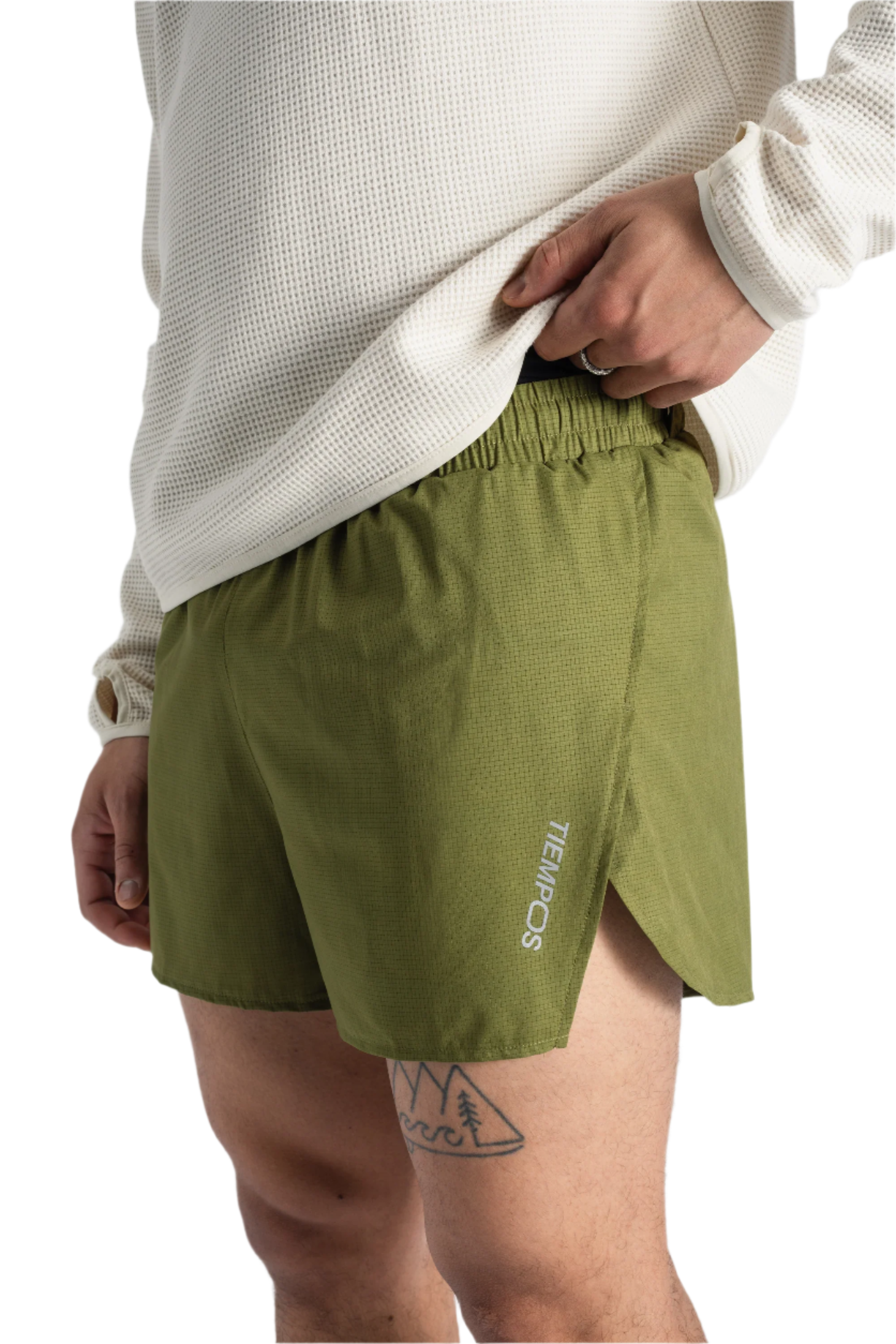 Mens Micro Perforated 3" Shorts