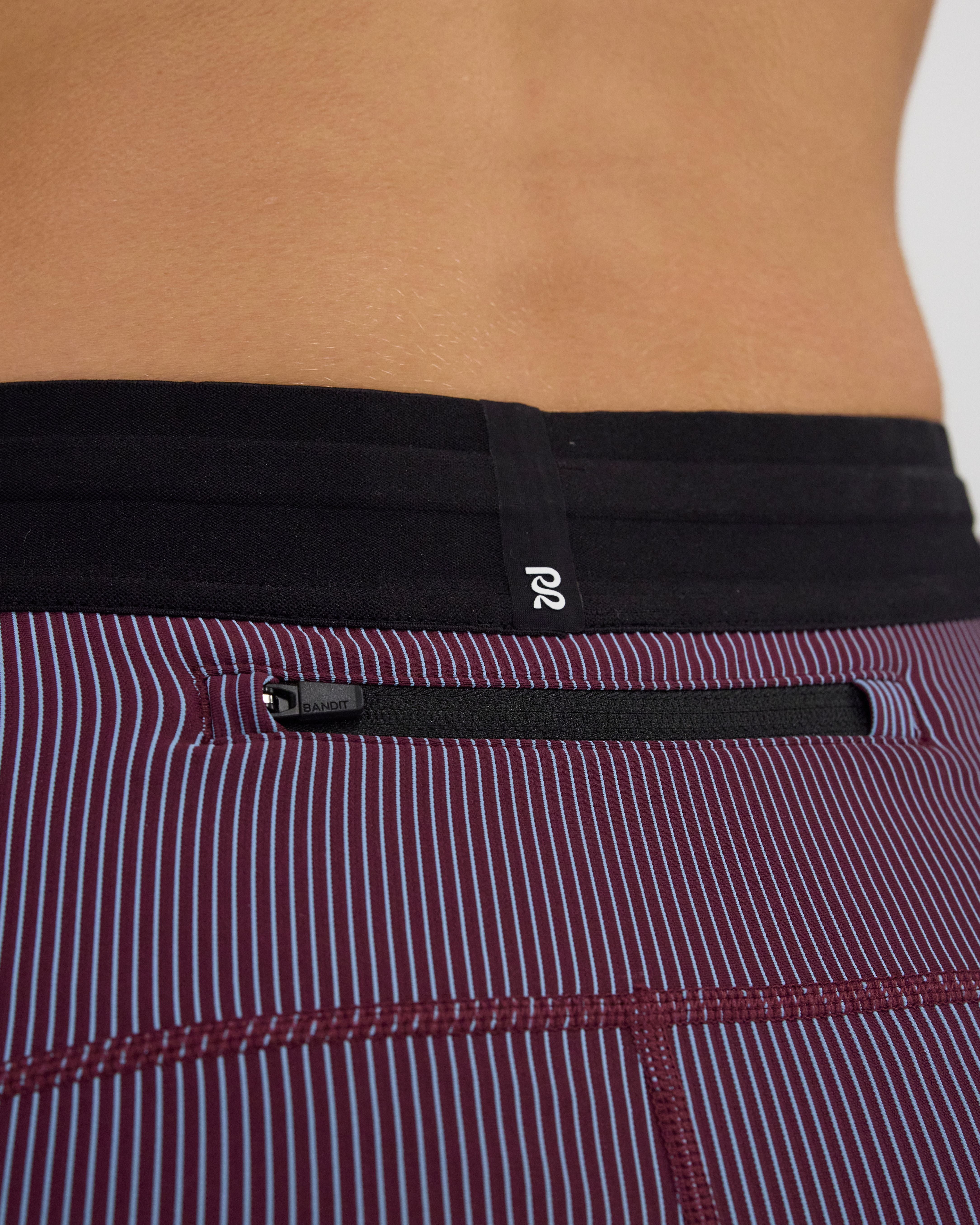 WOMENS STRIPED CADENCE™ 5" COMPRESSION SHORT