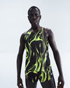 Men’s AeroSwift Dri-FIT ADV Running Singlet - VOLT/BLACK
