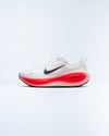 Mens Vomero Plus - WHITE/BRIGHT CRIMSON