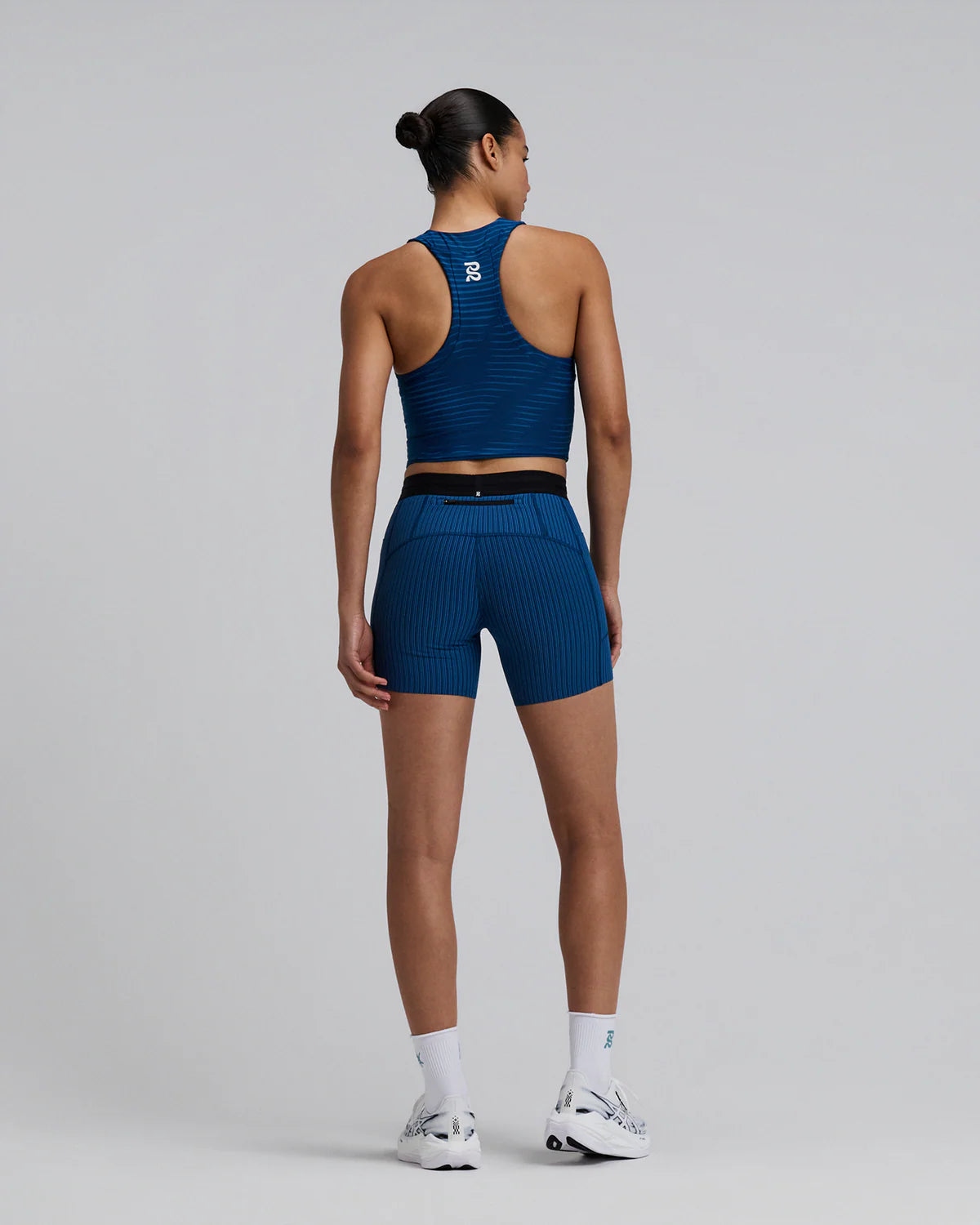 Womens Striped Cadence™ 5" Compression Shorts