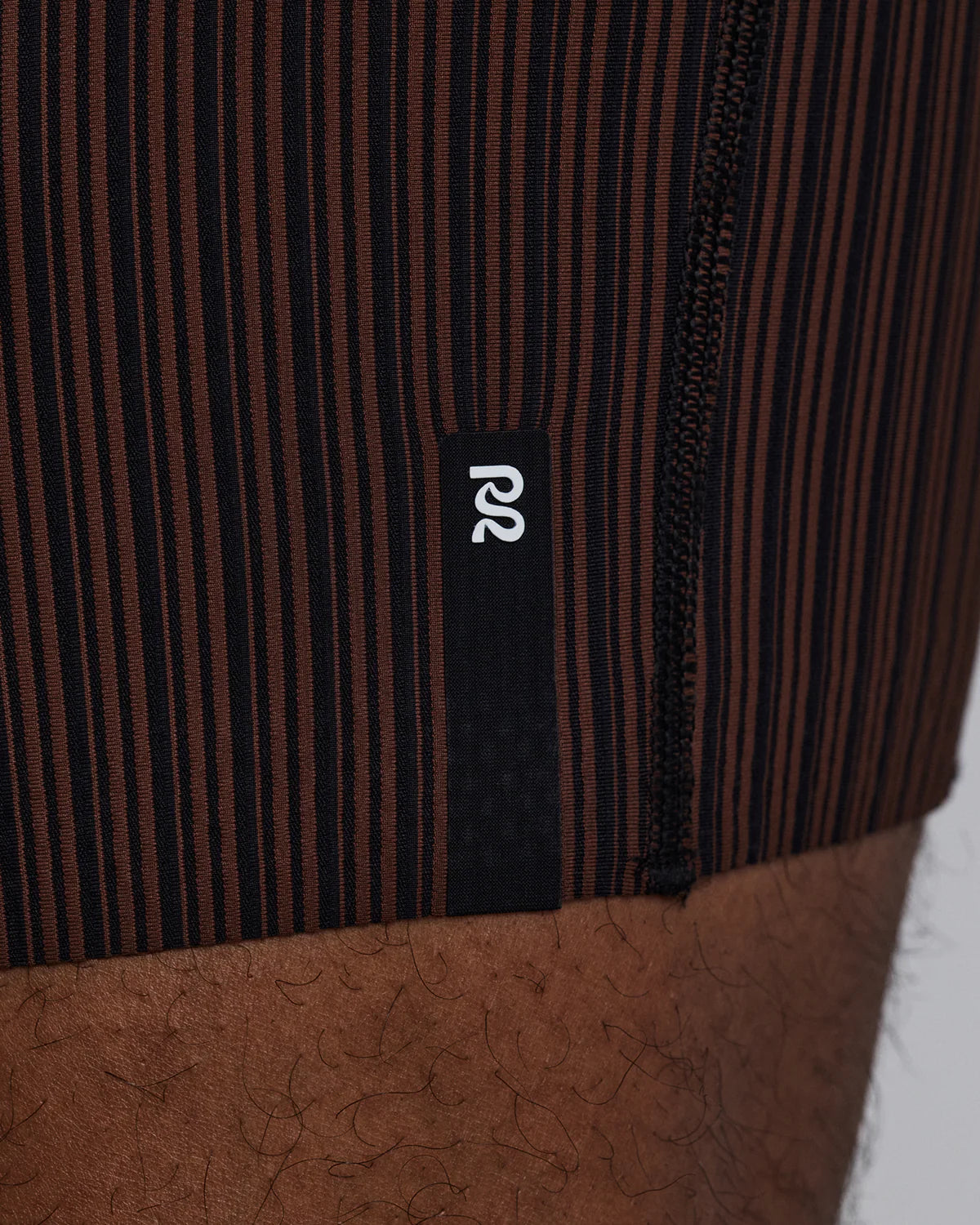 Mens Striped Cadence™ 7 Pocket Lined Half Tights