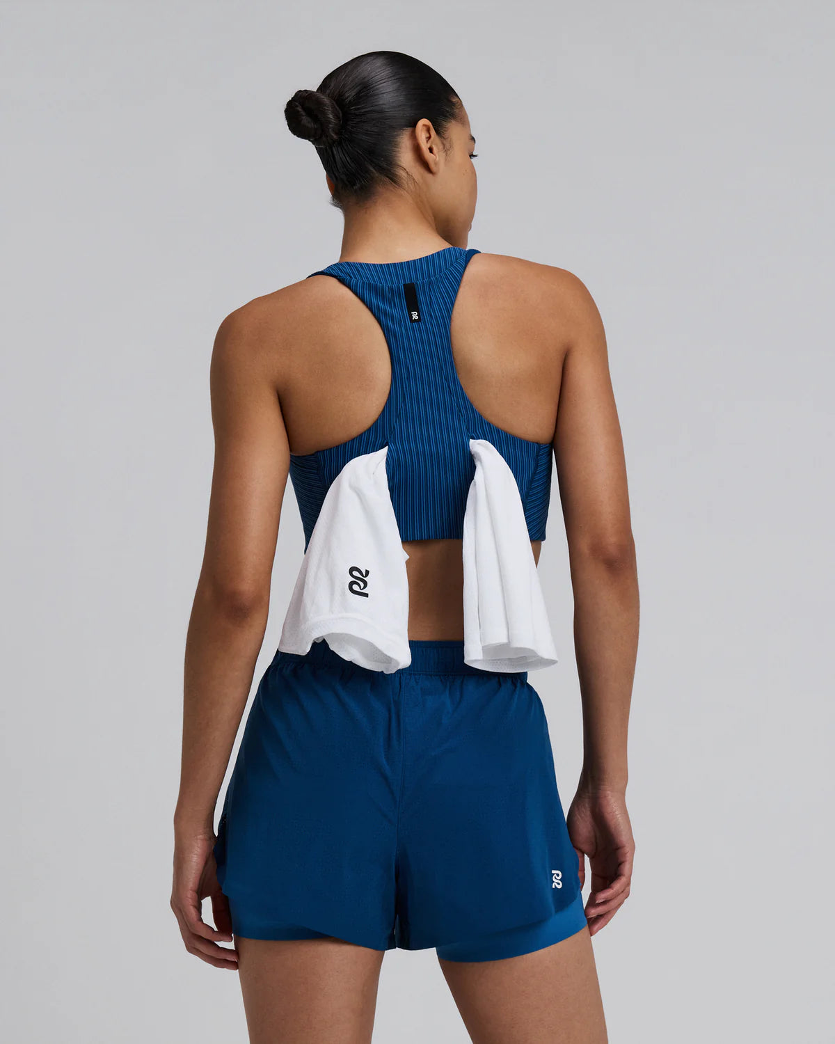 Womens Striped Cadence™ Longline Bra