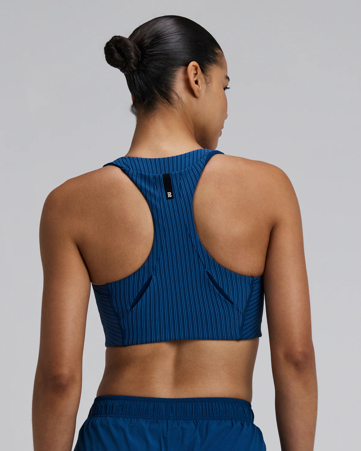 Womens Striped Cadence™ Longline Bra