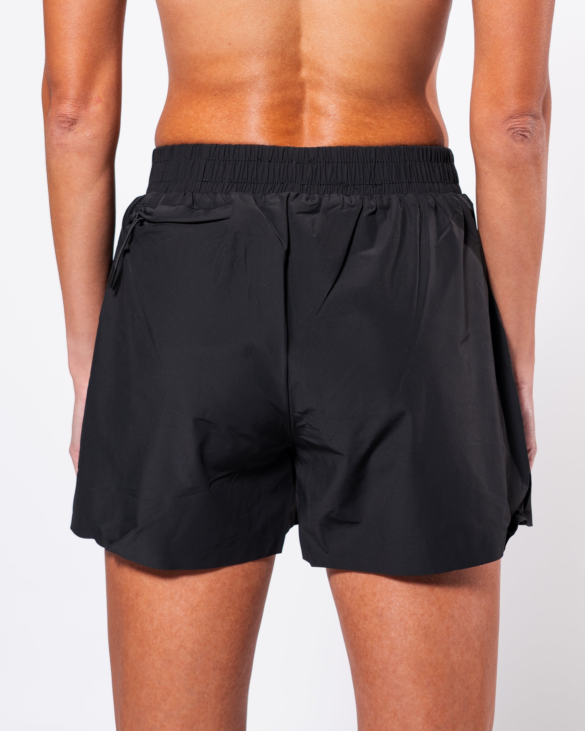 Womens Matte Nylon Shorts