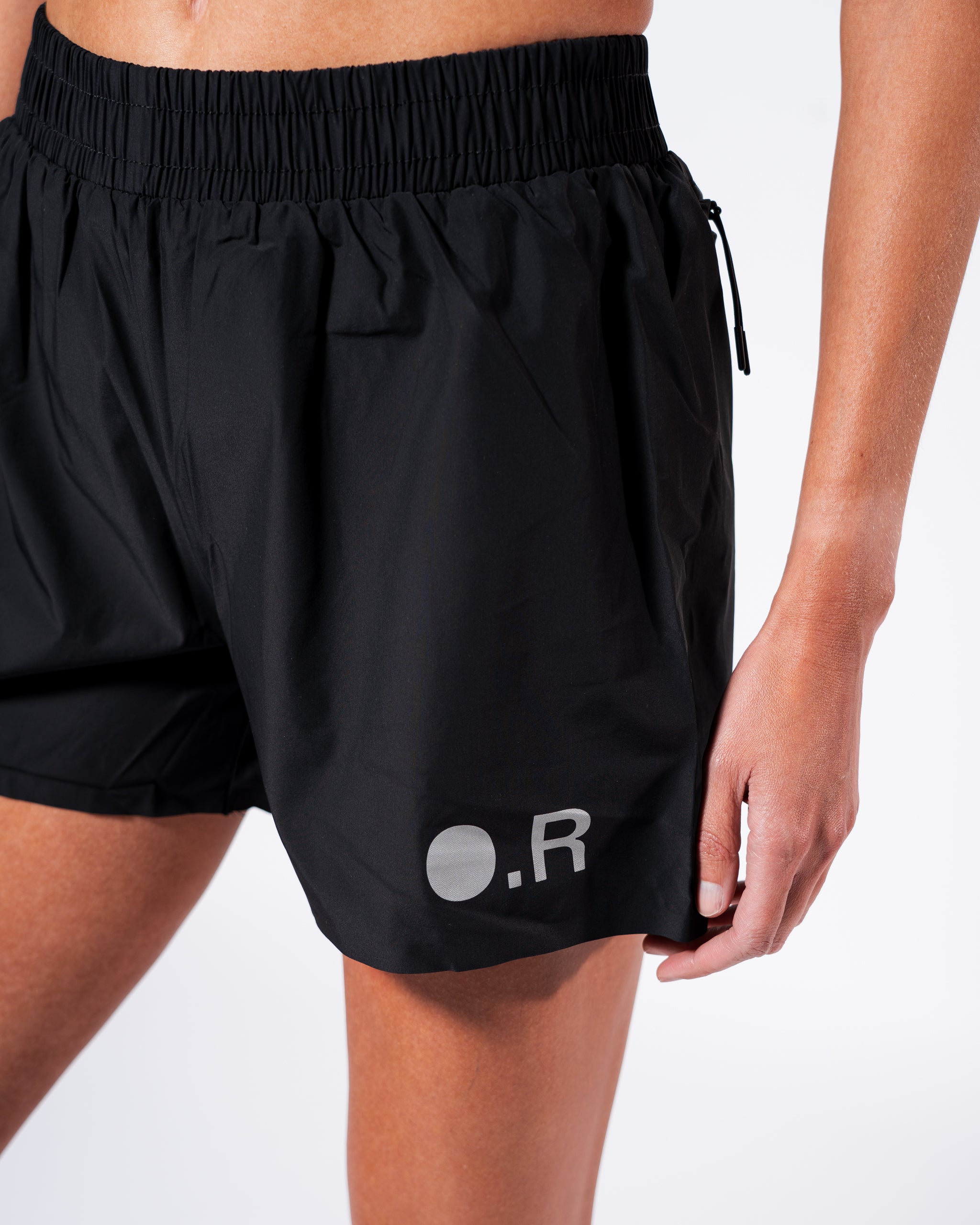 Womens Matte Nylon Shorts