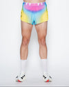 Mens Marathon Shorts - Rainbow